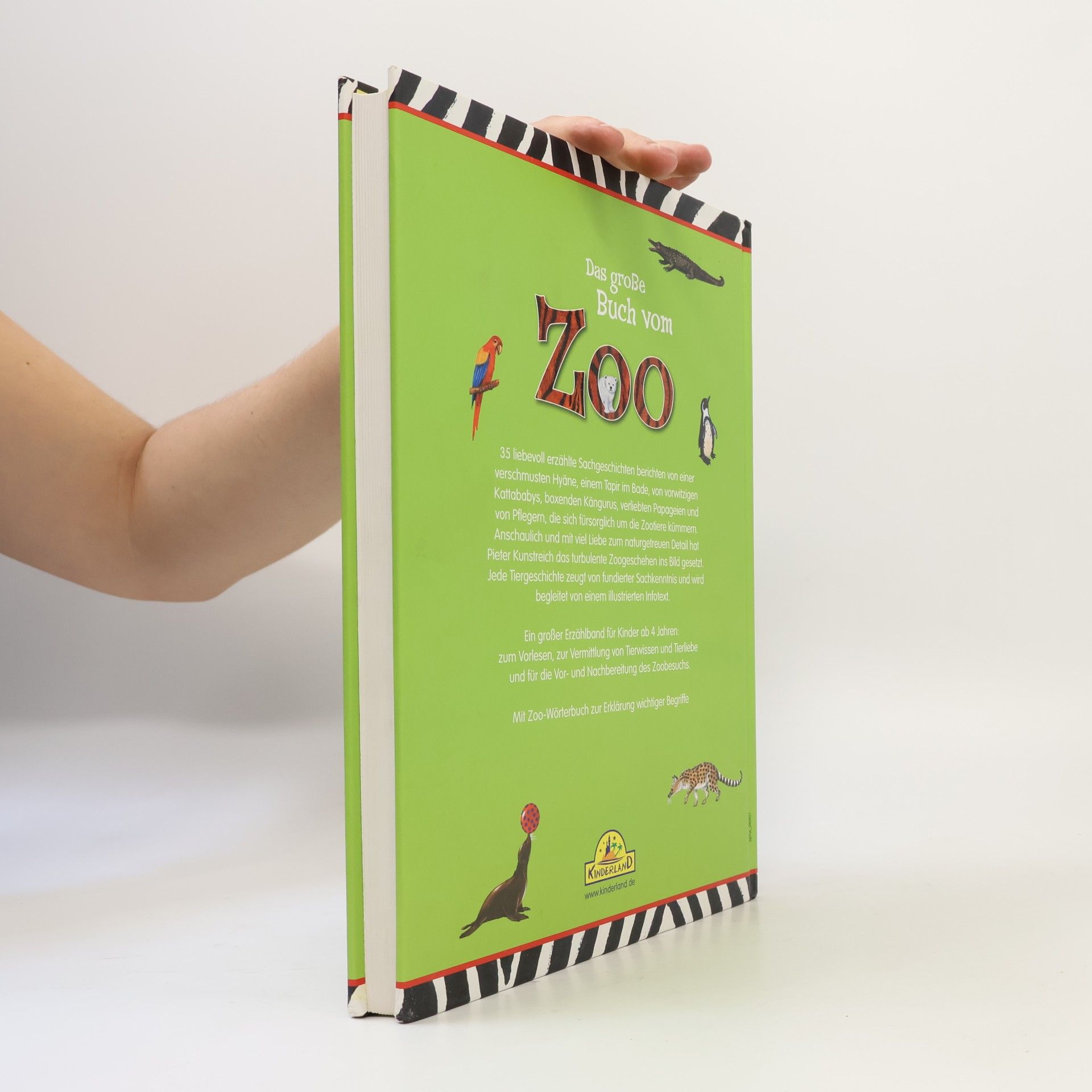 Pieter Kunstreich Das große Buch vom Zoo