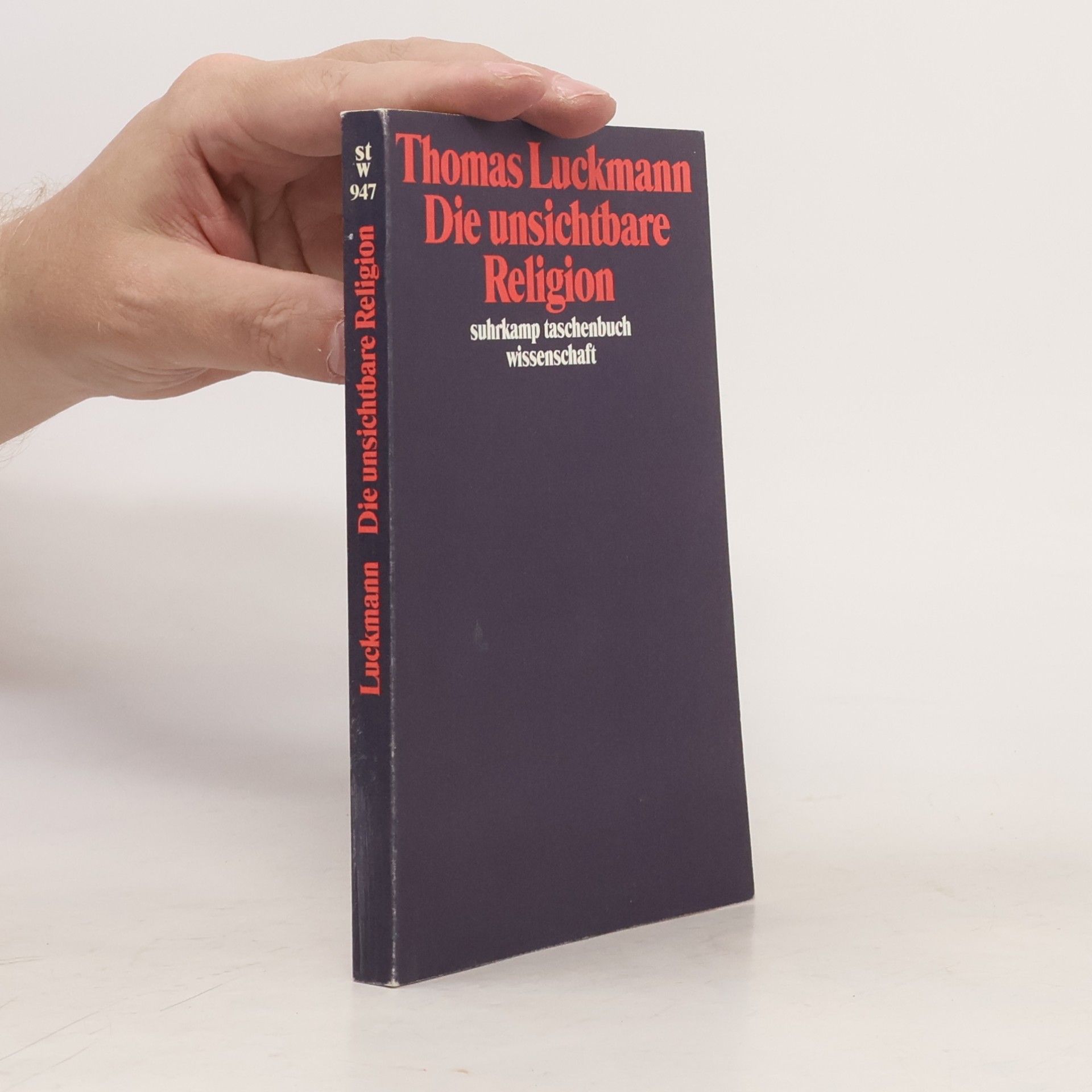 Thomas Luckmann Die unsichtbare Religion