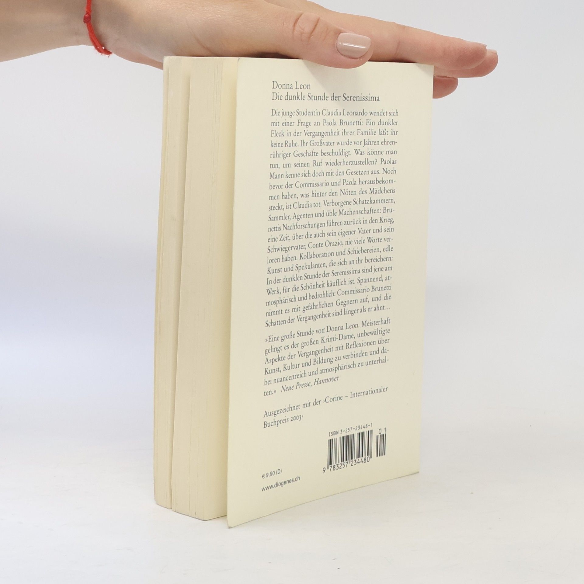 Donna Leon Die dunkle Stunde der Serenissima