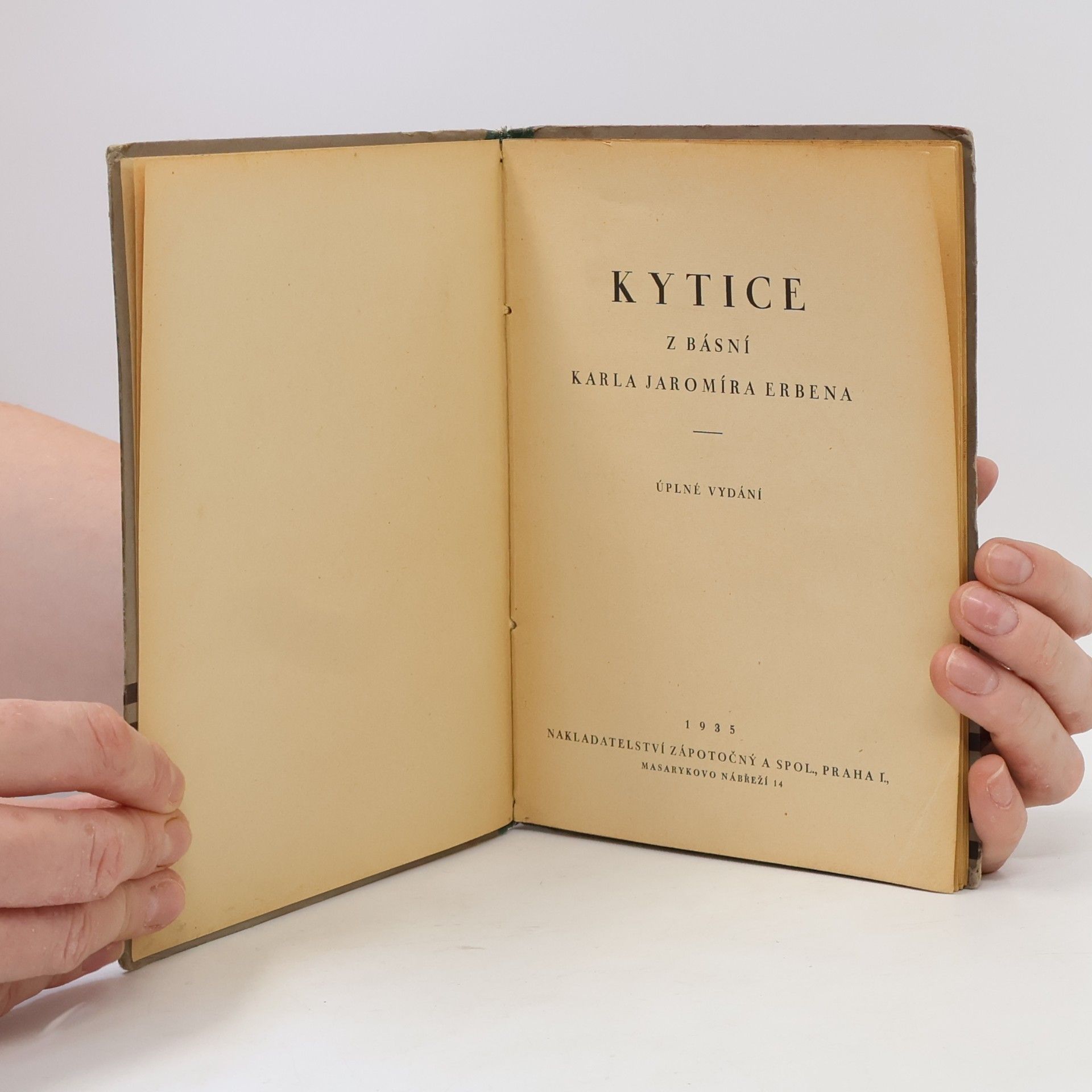 Karel Jaromír Erben Kytice z básní Karla Jaromíra Erbena
