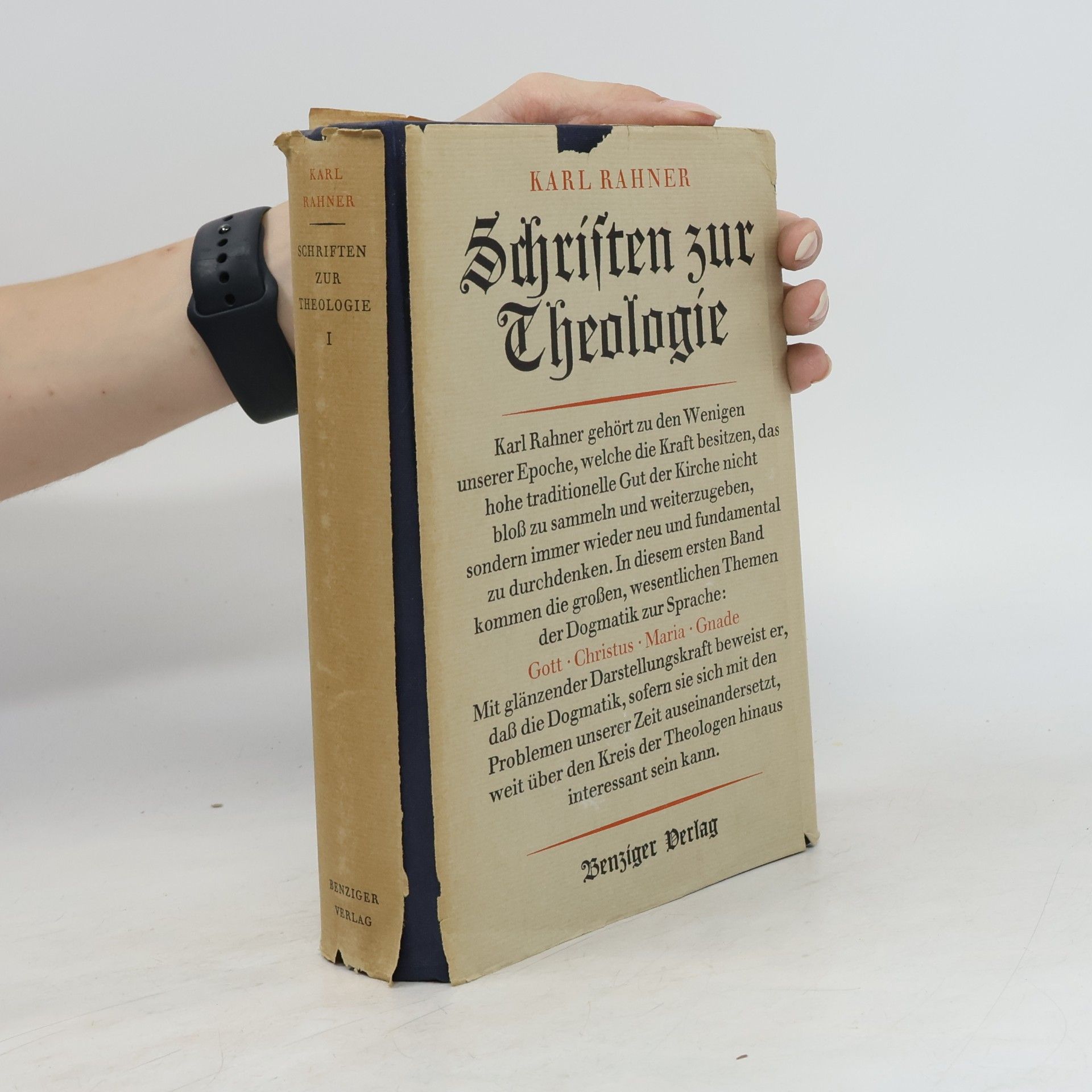 Karl Rahner Schriften zur Theologie I