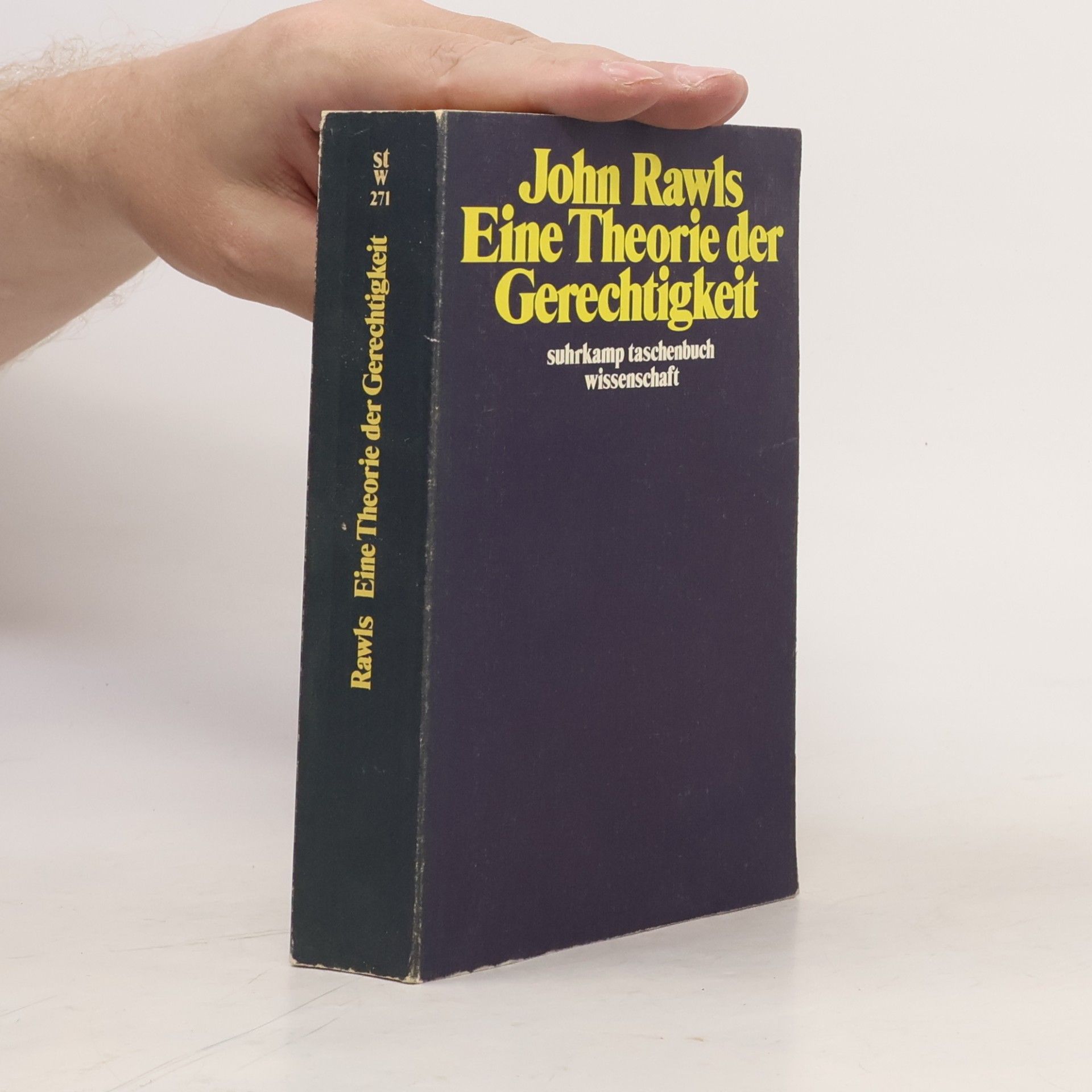 John Rawls Eine Theorie der Gerechtigkeit