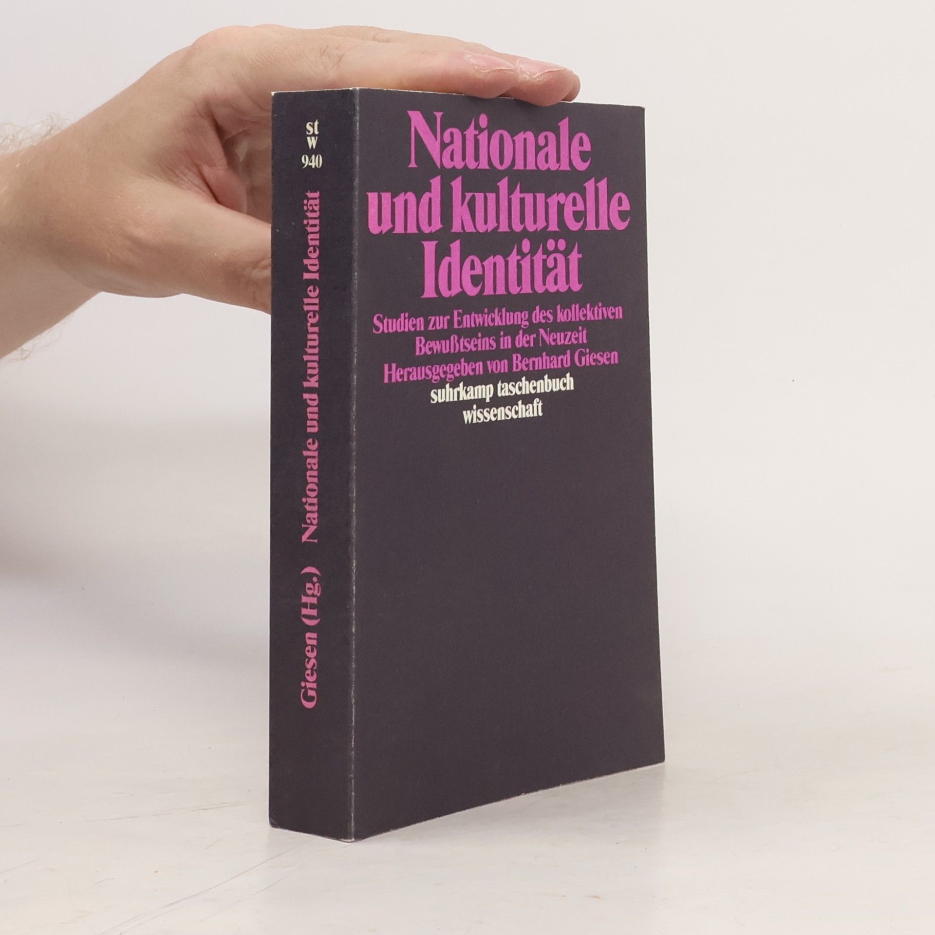 Bernhard Giesen Nationale und kulturelle Identität