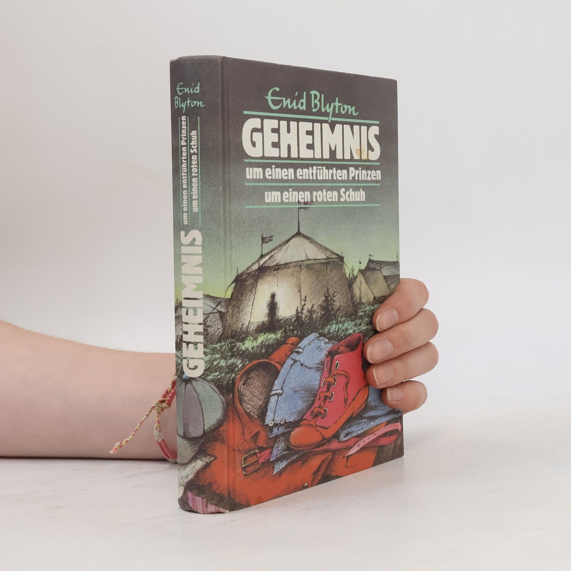 Enid Blyton Geheimnis um einen entführten Prinzen um einen roten Schuh