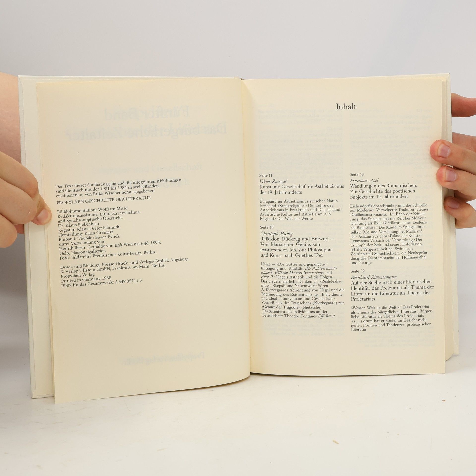 Erika Wischer Geschichte der Literatur V.