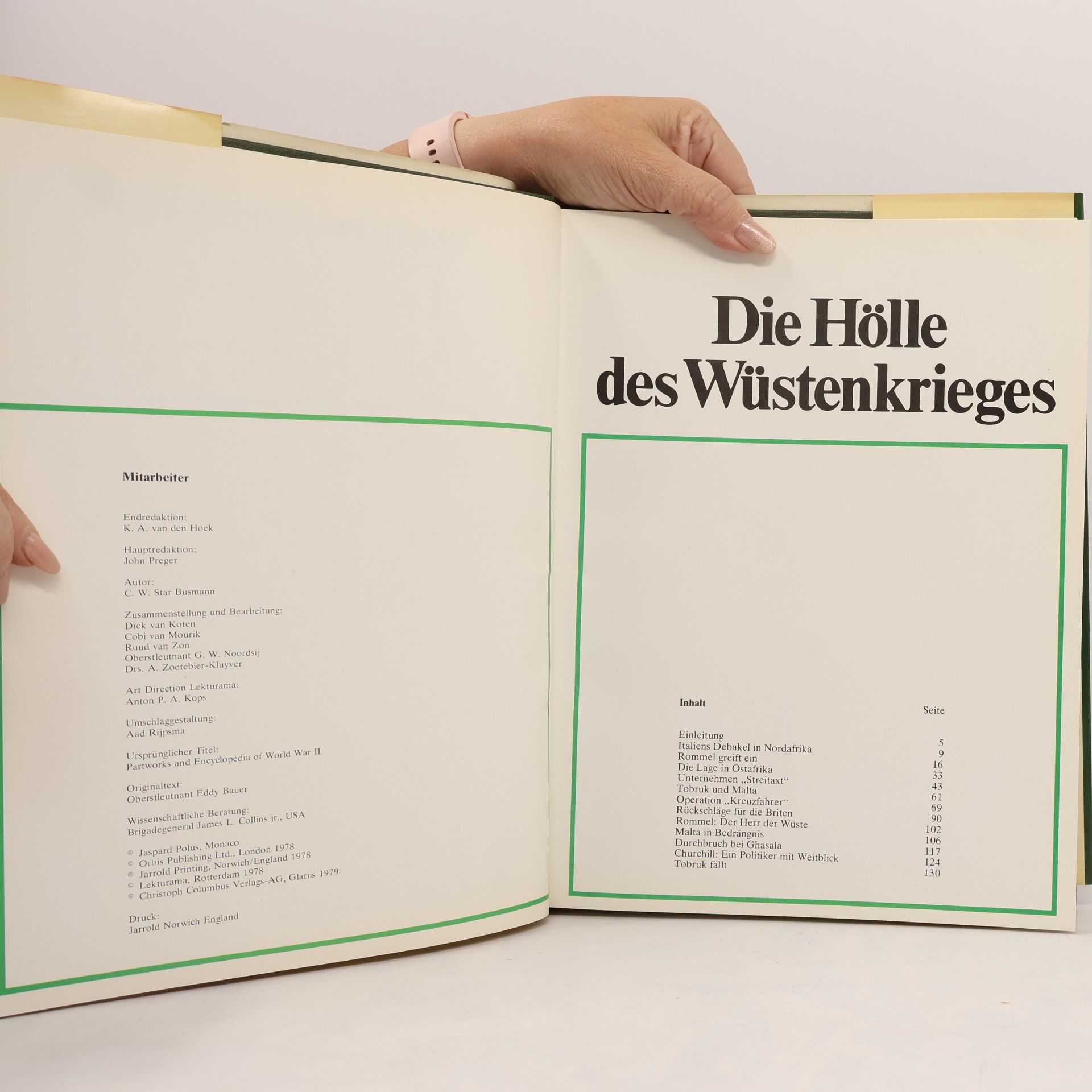 C. W. Cornelis Willem Star Busmann Der zweite Weltkrieg. Die Hölle des Wüstenkrieges