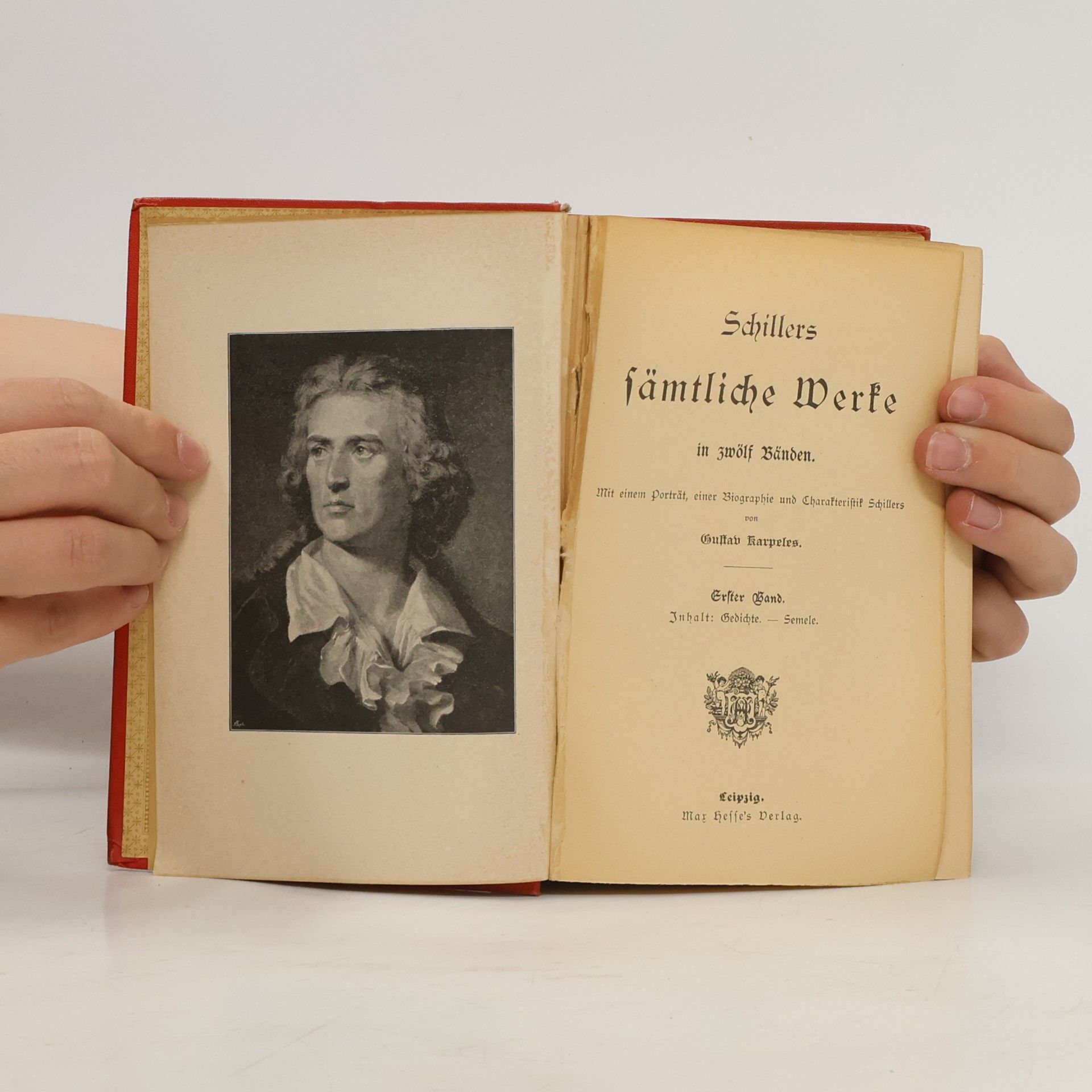 Friedrich Schiller Schillers sämtliche Werke 1