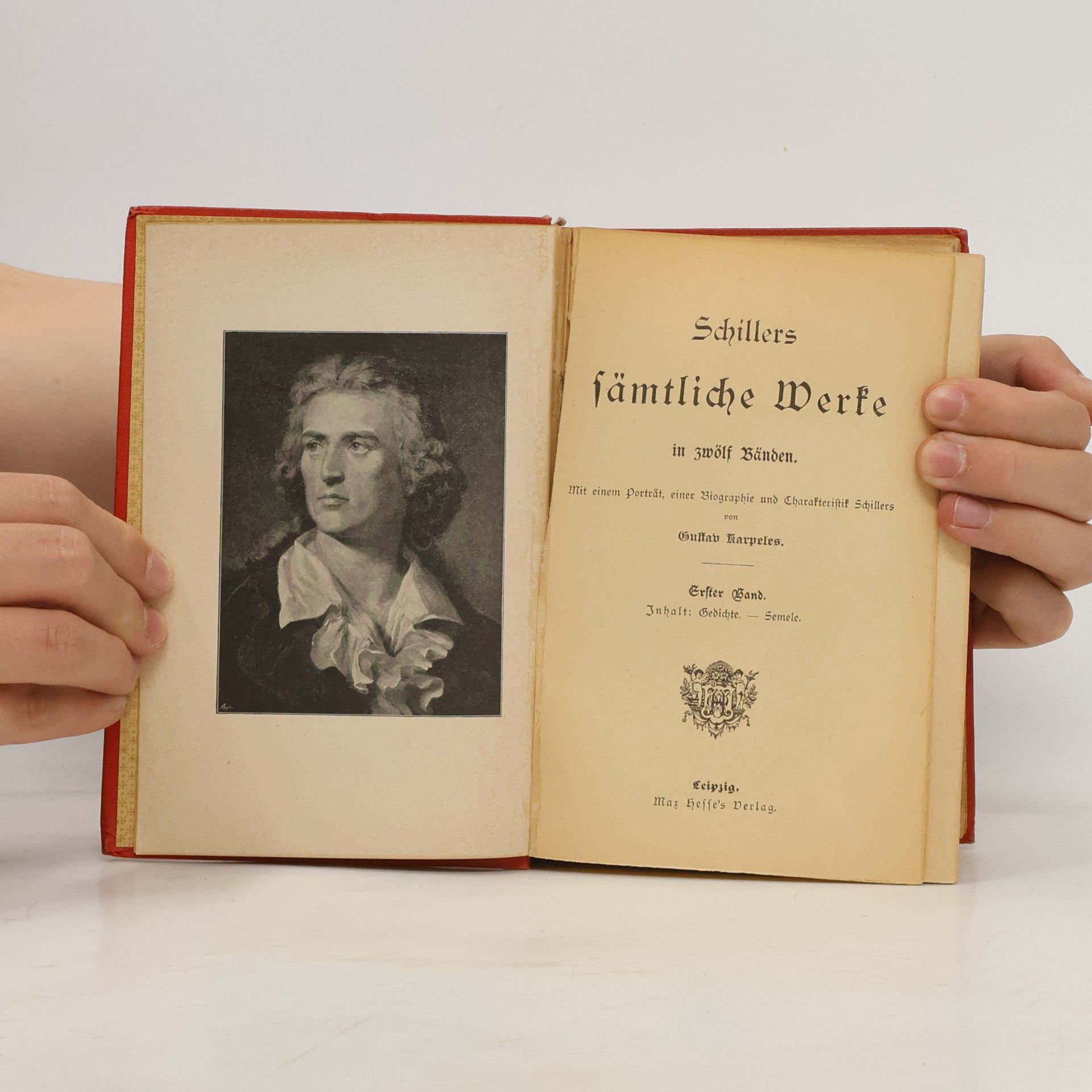 Friedrich Schiller Schillers sämtliche Werke 1