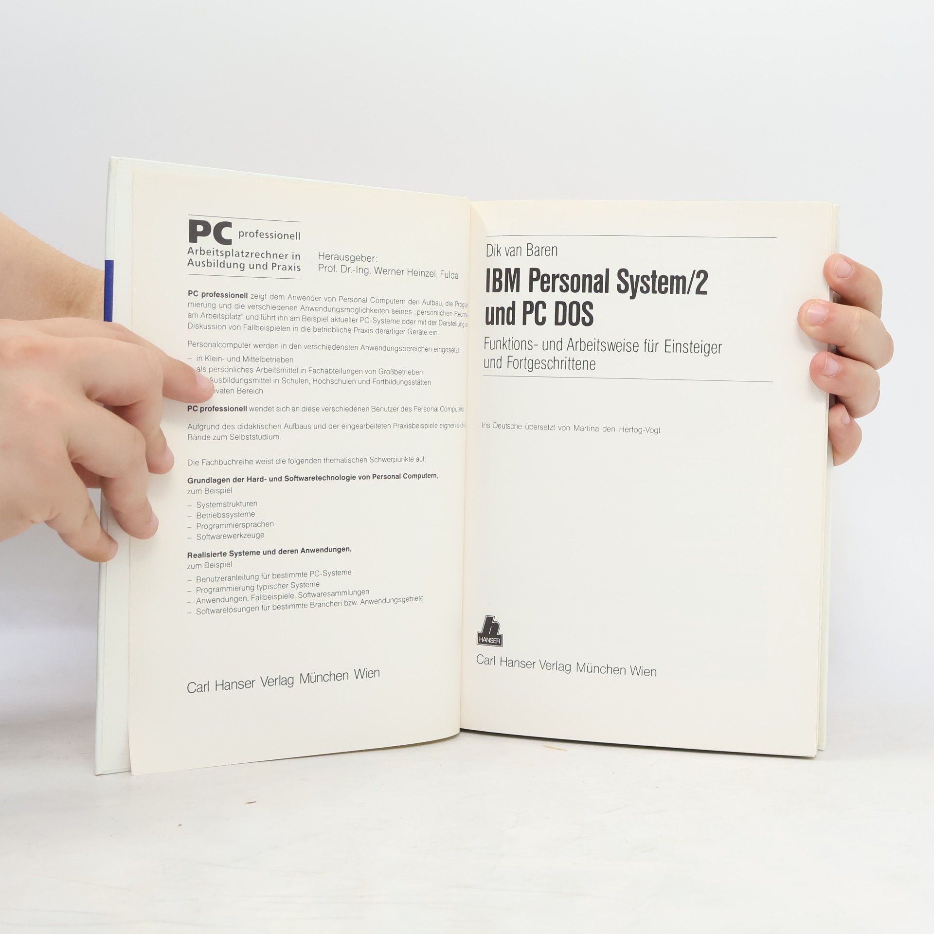 Dik van Baren IMB PS/2 und PC DOS