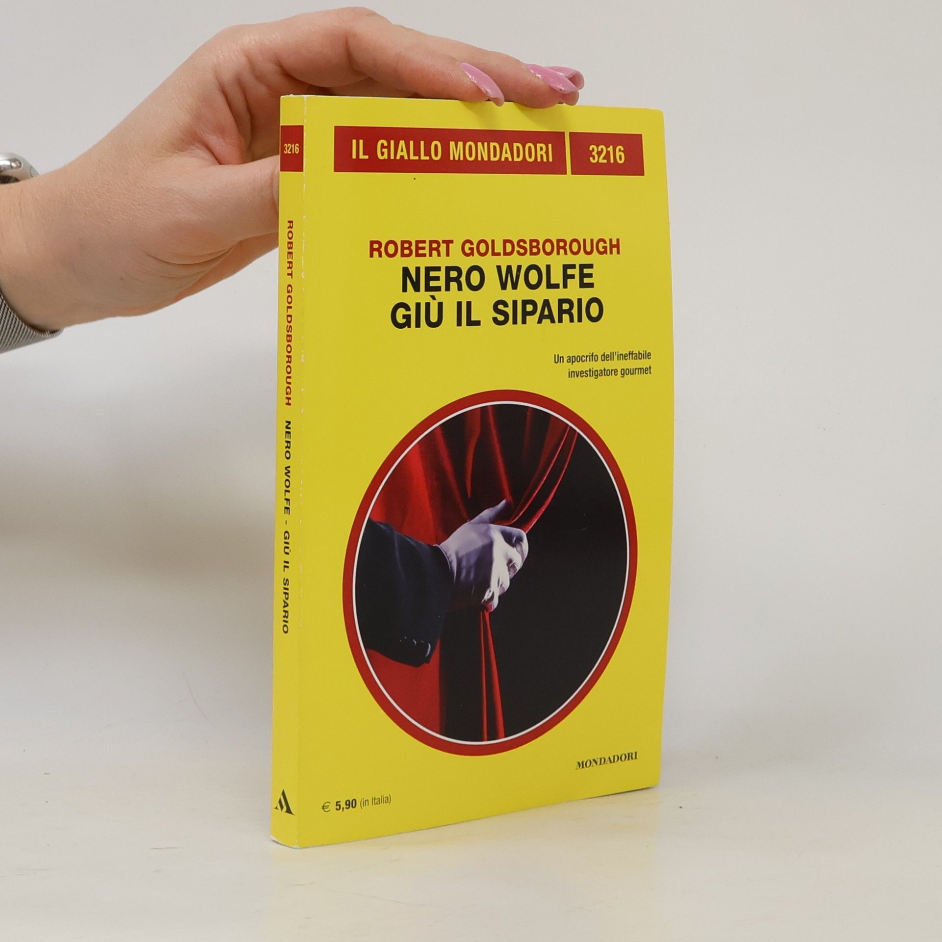 Robert Goldsborough Nero Wolfe. Giù il sipario