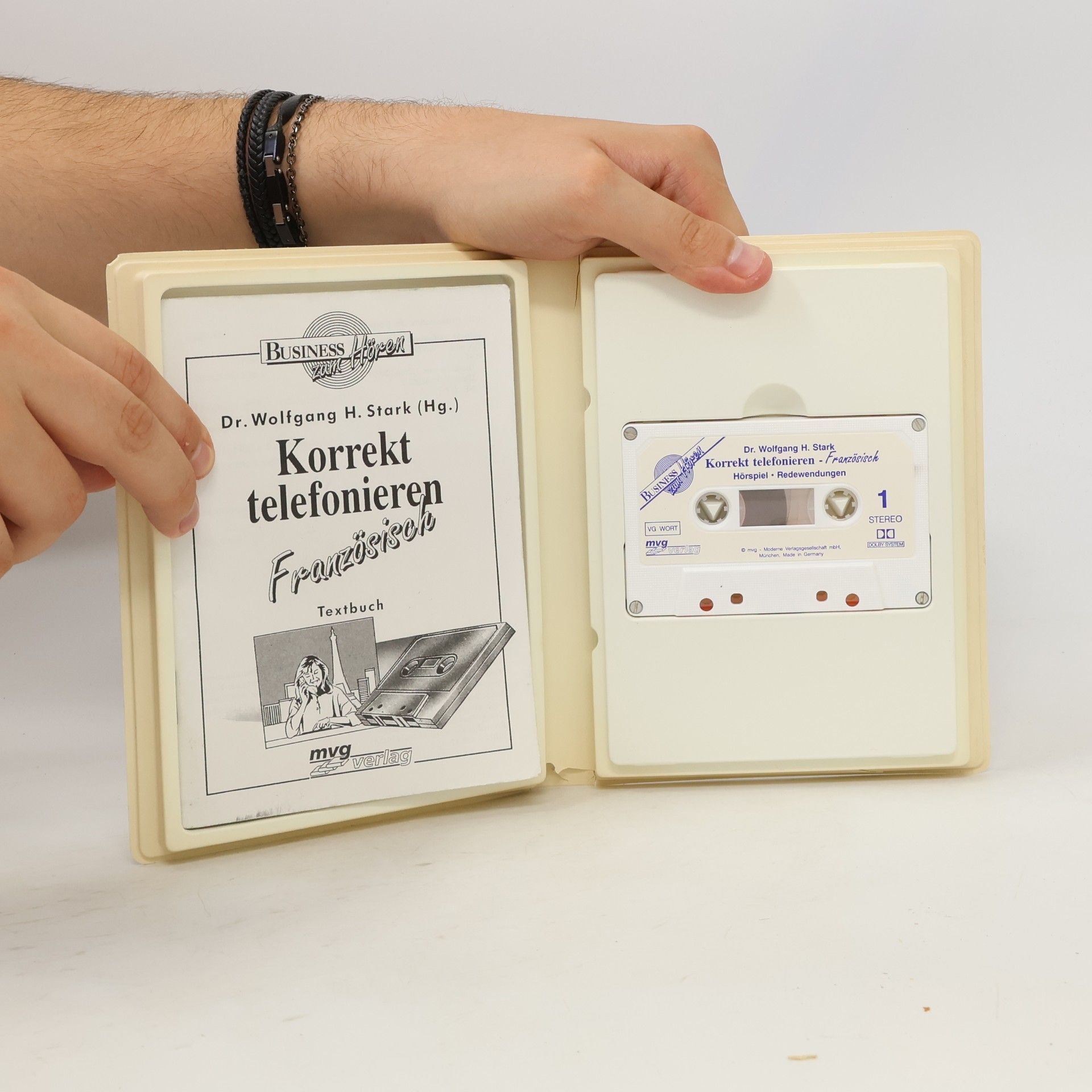 Dr. Wolfgang H. Stark Korrekt telefonieren Französisch. Trainingscassette mit Textbuch