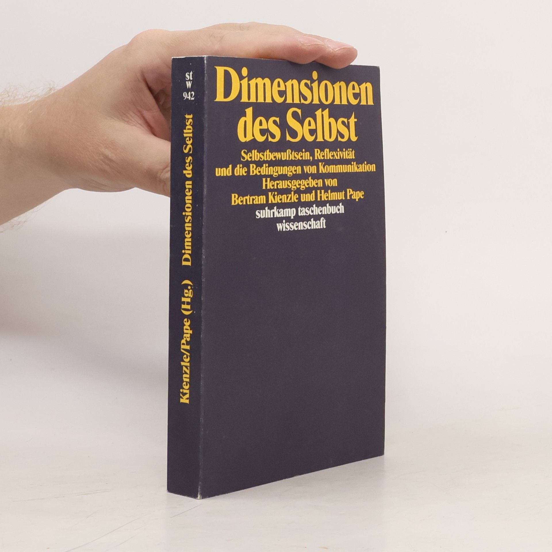 Bertram Kienzle Dimensionen des Selbst