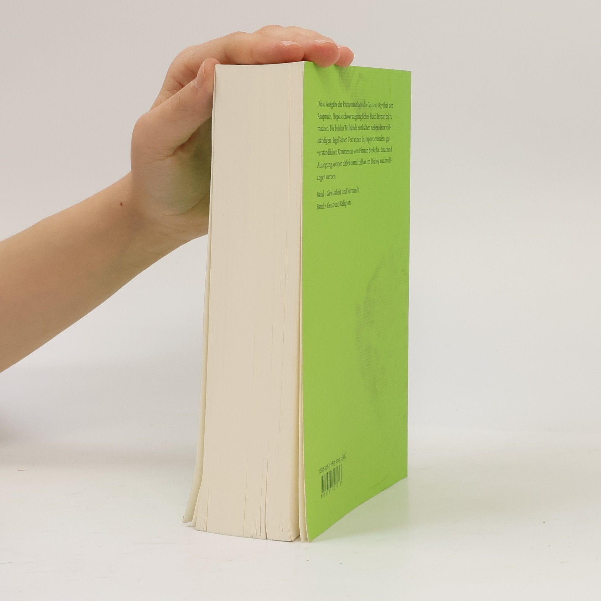 Pirmin Stekeler-Weithofer Philosophische Bibliothek - 1: Hegels Phänomenologie des Geistes. Ein dialogischer Kommentar