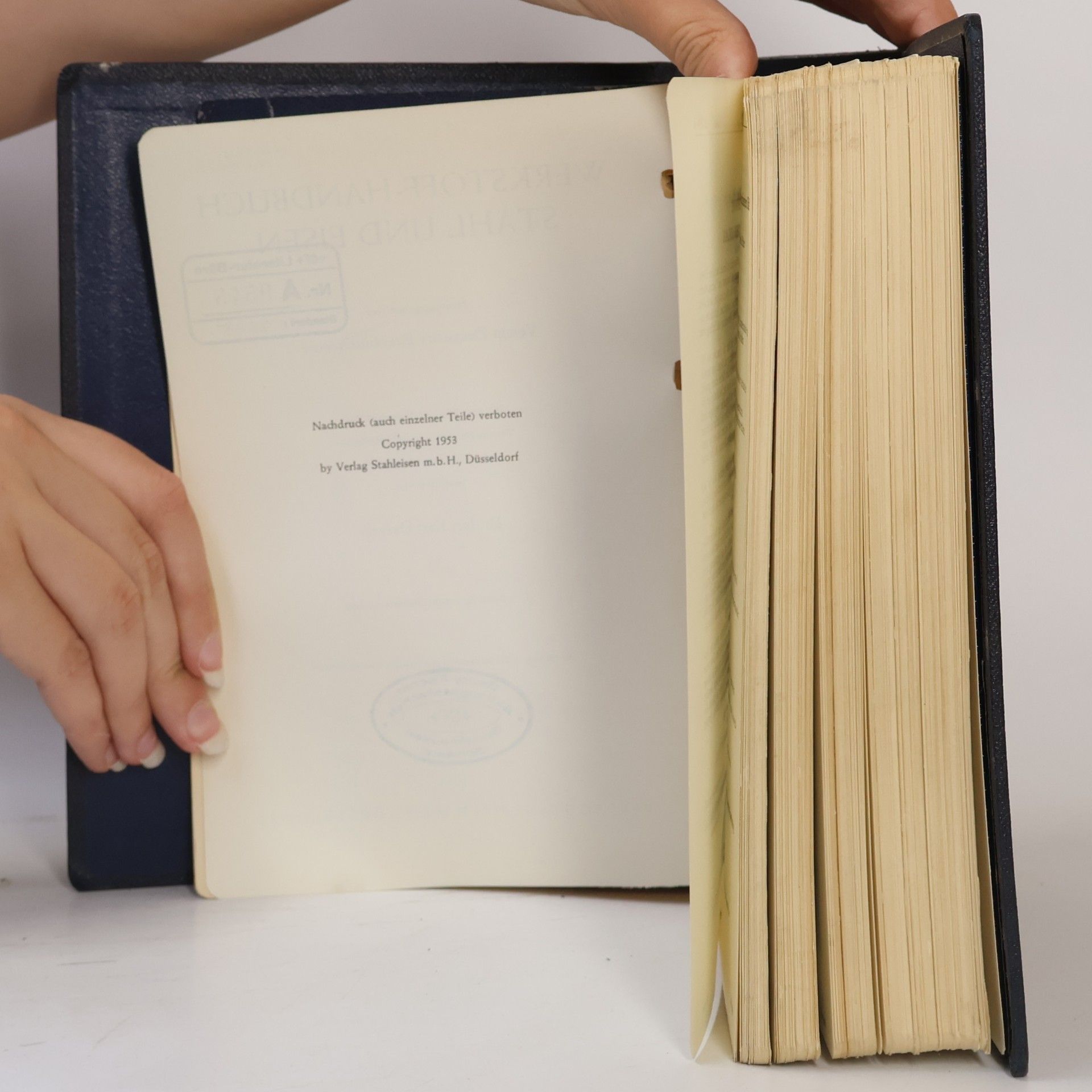 Karl Daeves Werkstoff-Handbuch Stahl und Eisen