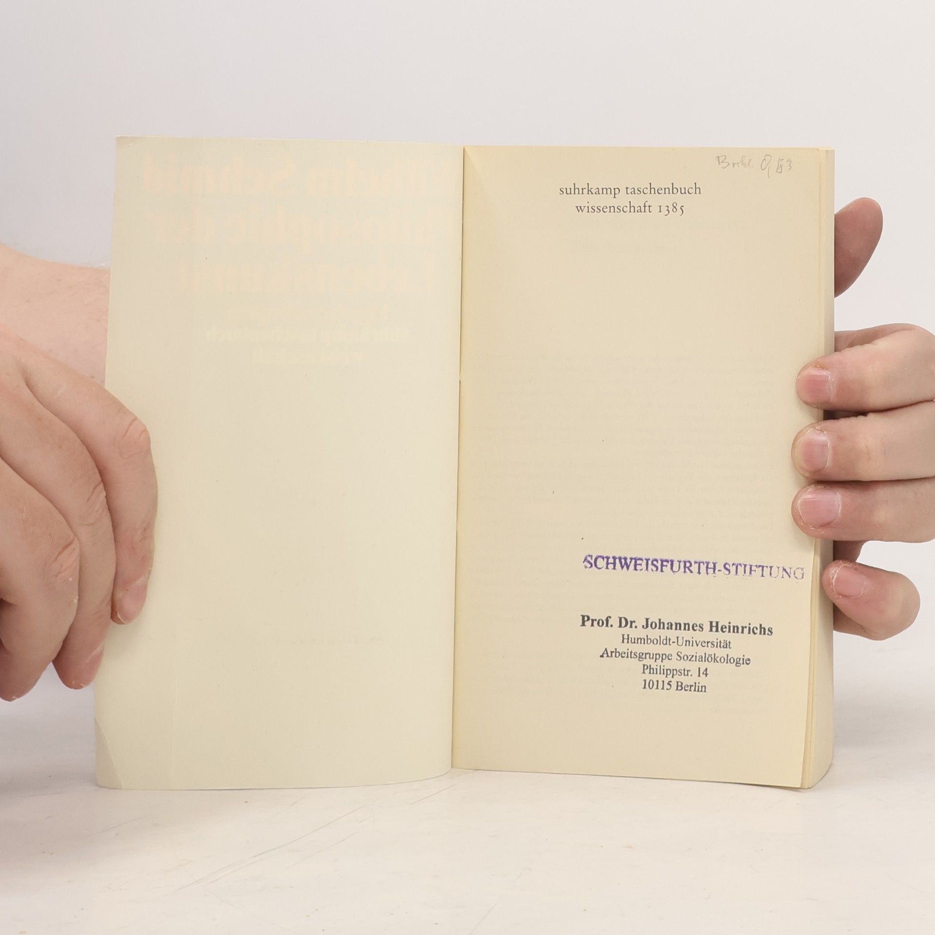Wilhelm Schmidt-Thomé Philosophie der Lebenskunst