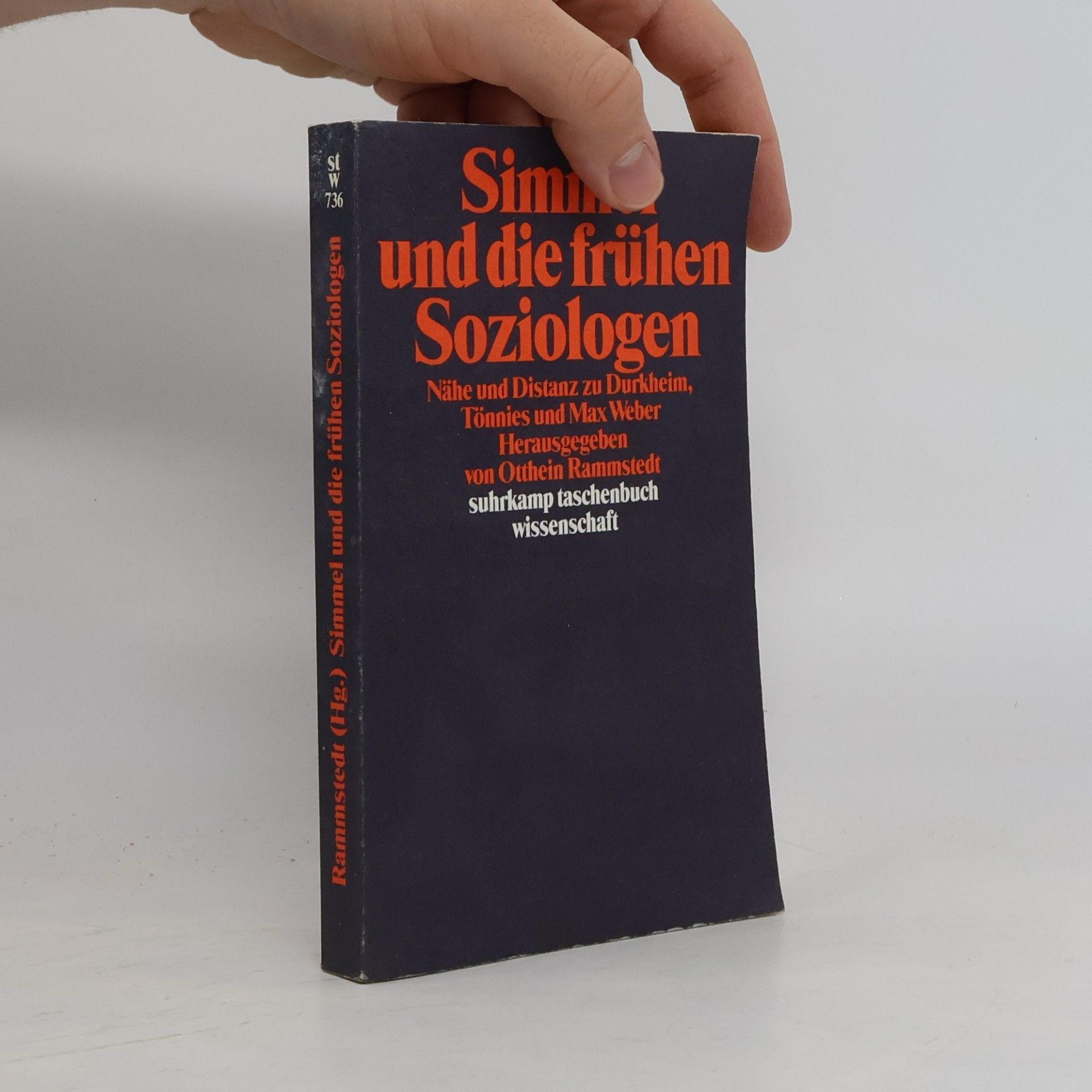 Simmel-Studien - 736: Simmel und die frühen Soziologen