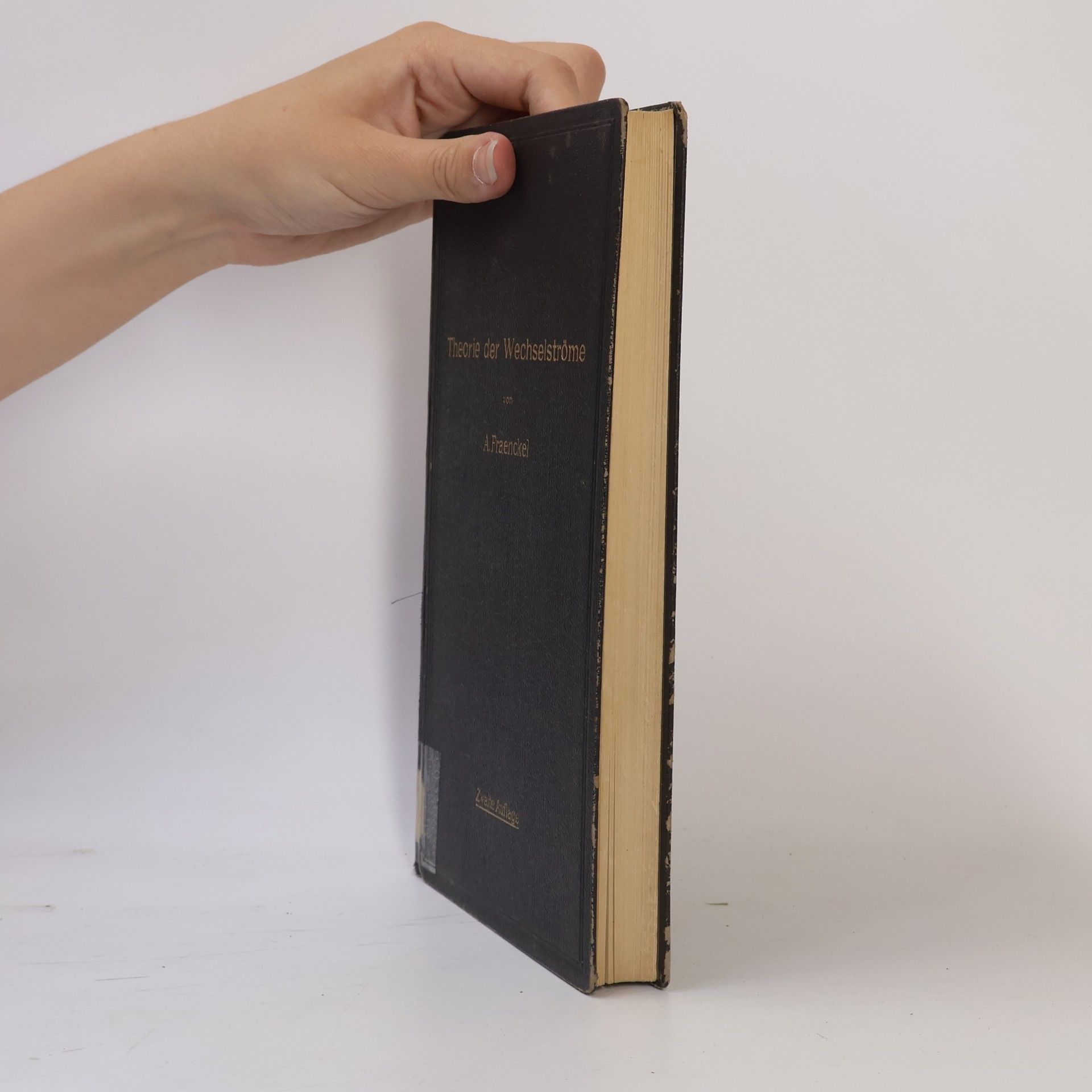 Alfred Fraenckel Theorie der Wechselströme
