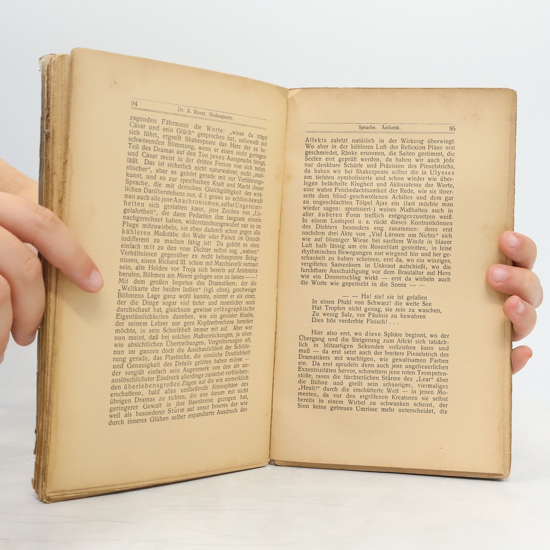 Anselm Ruest William Shakespeare: Sein Leben, Seine Dichtung