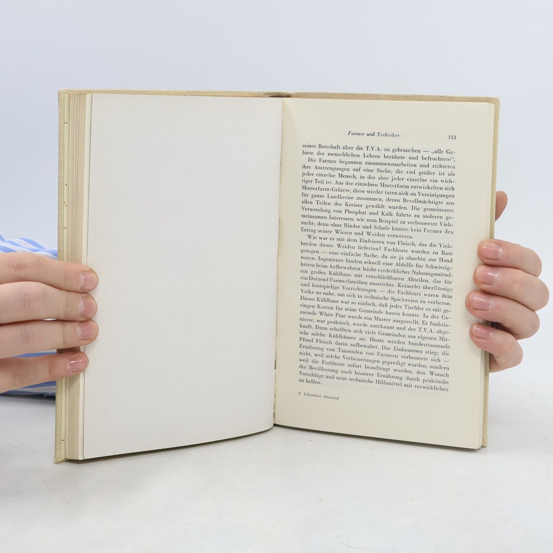 David E. Lilienthal Das elektrische Stromtal Tennessee