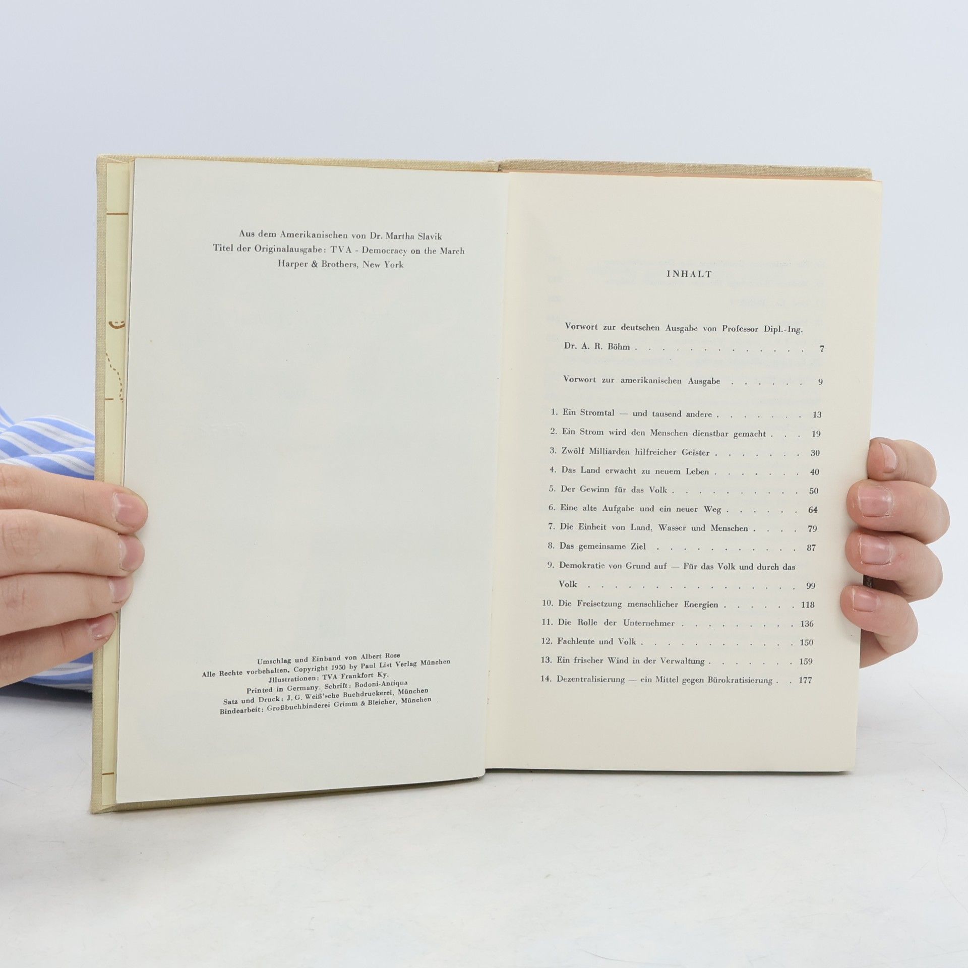David E. Lilienthal Das elektrische Stromtal Tennessee