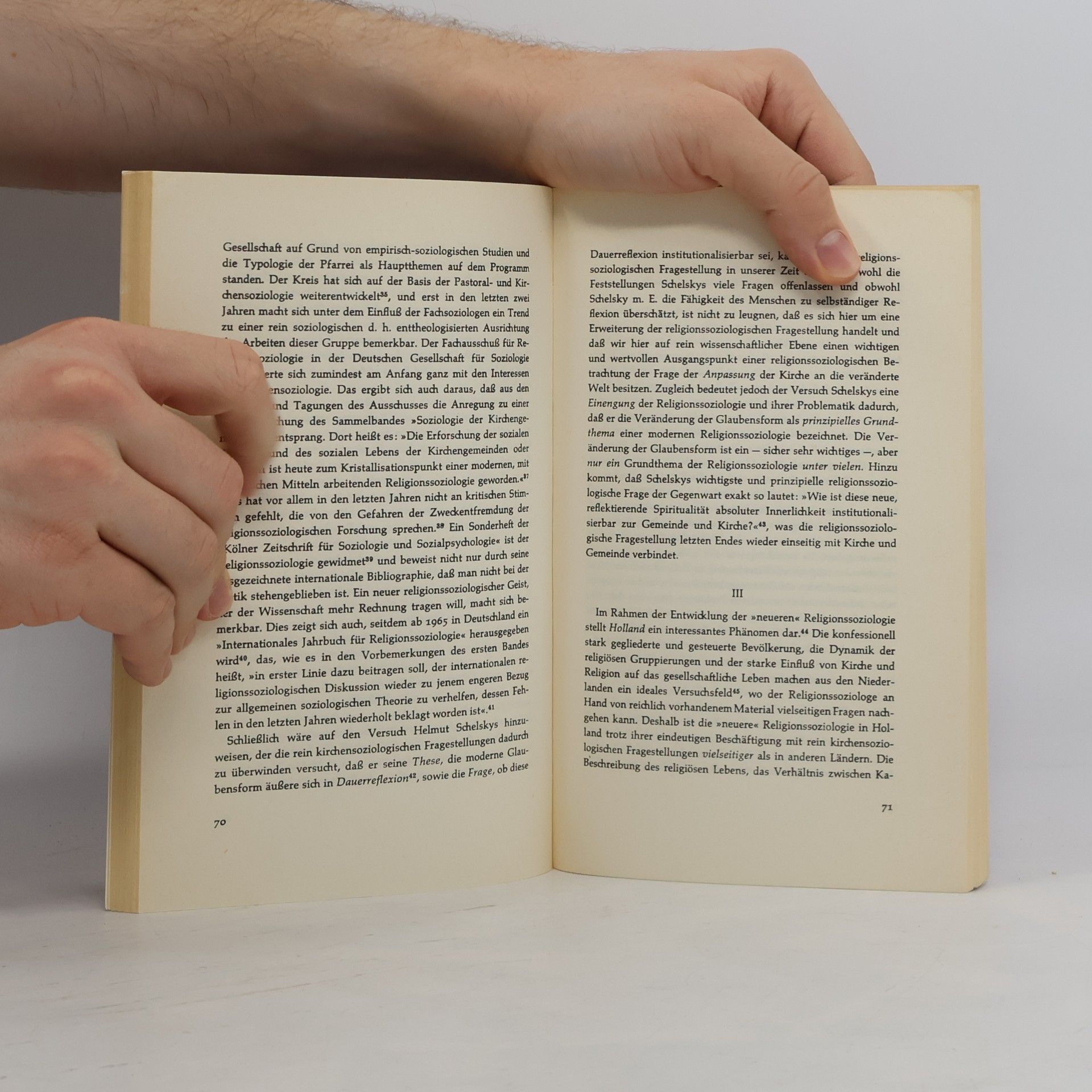 Demosthenes Savramis Religionssoziologie