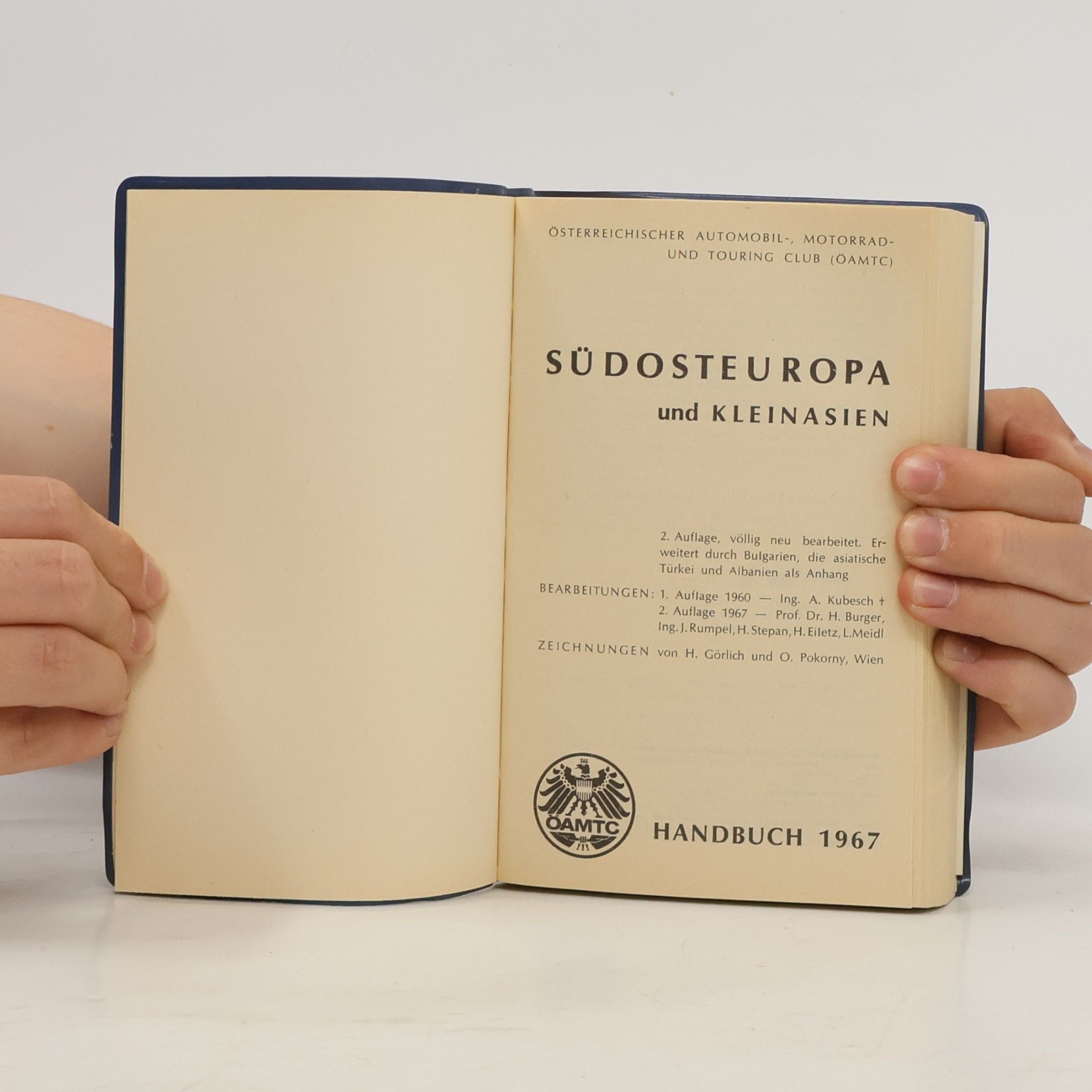 Kolektív autorov Südosteuropa und Kleinasien Handbuch 1967