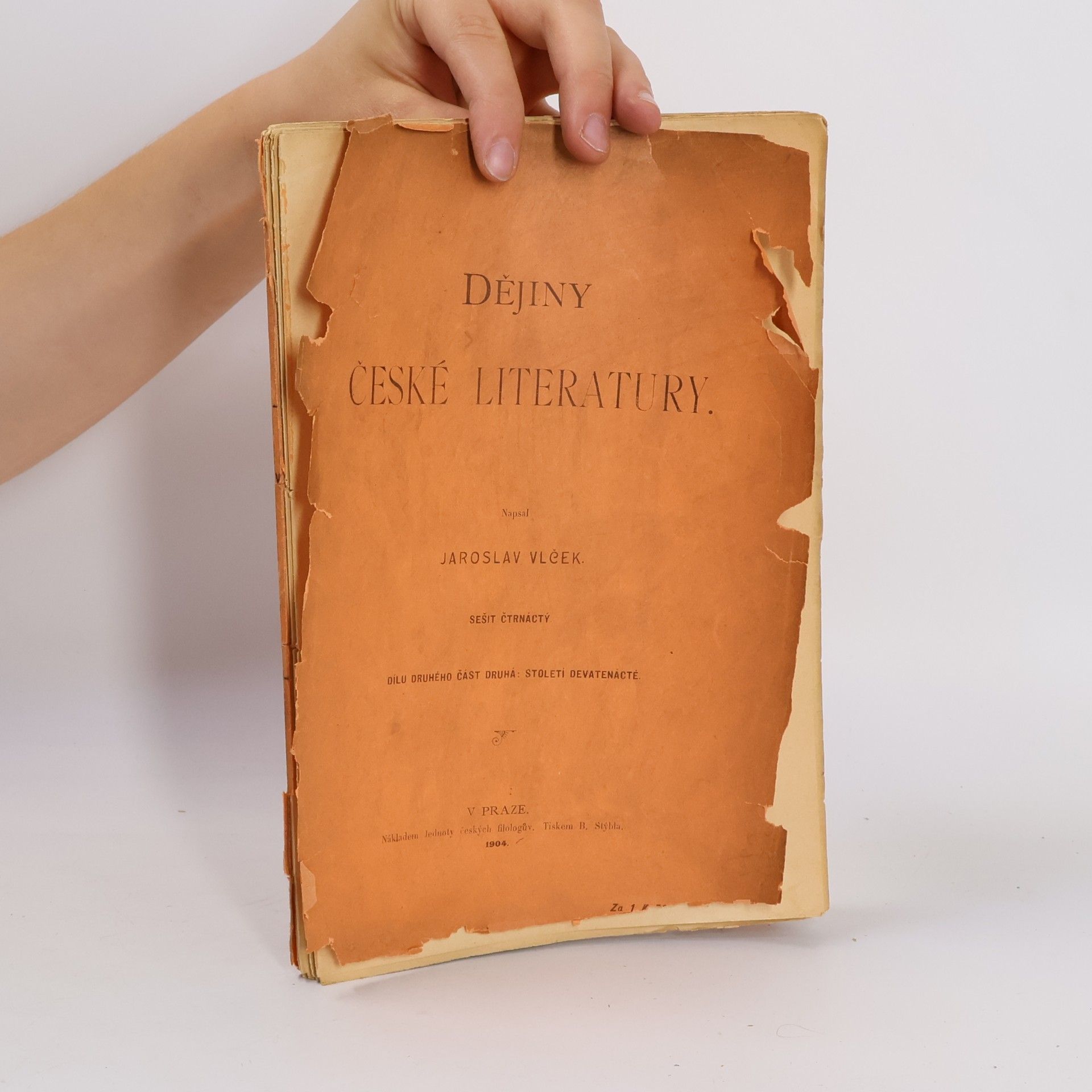 Dějiny české literatury. Sešit čtrnáctý