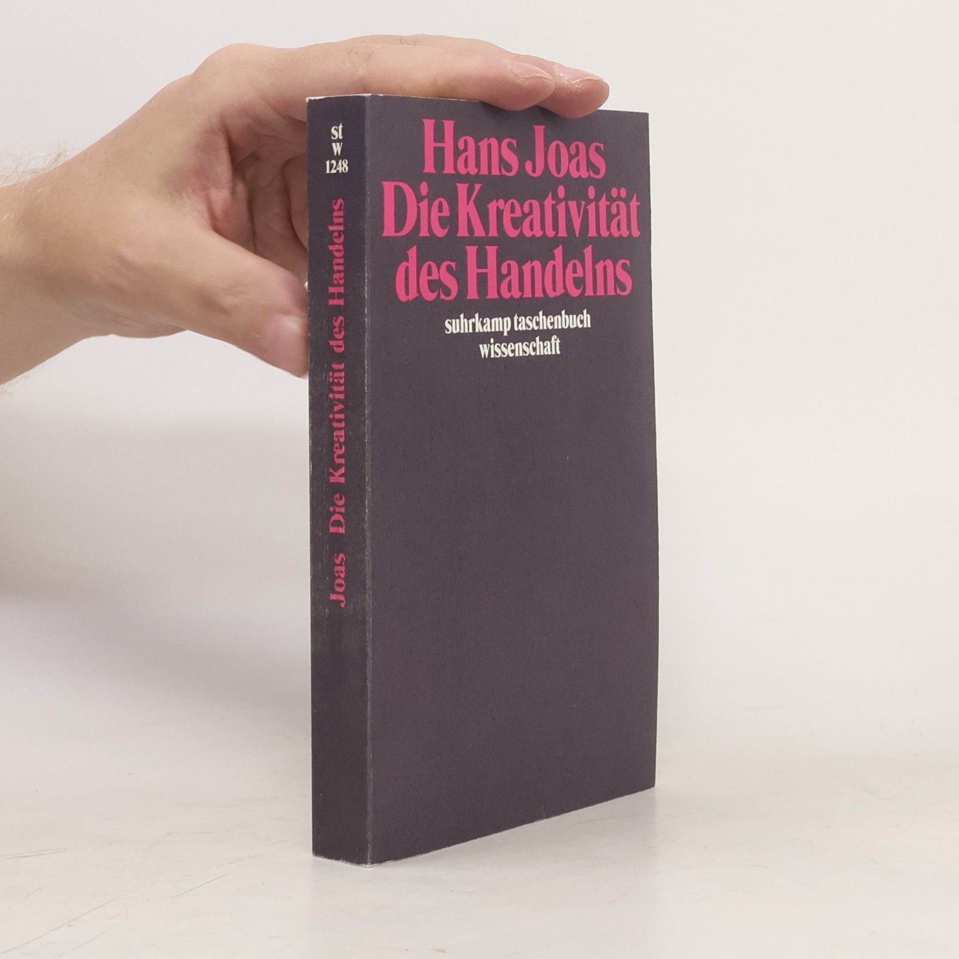 Hans Joas Die Kreativität des Handelns
