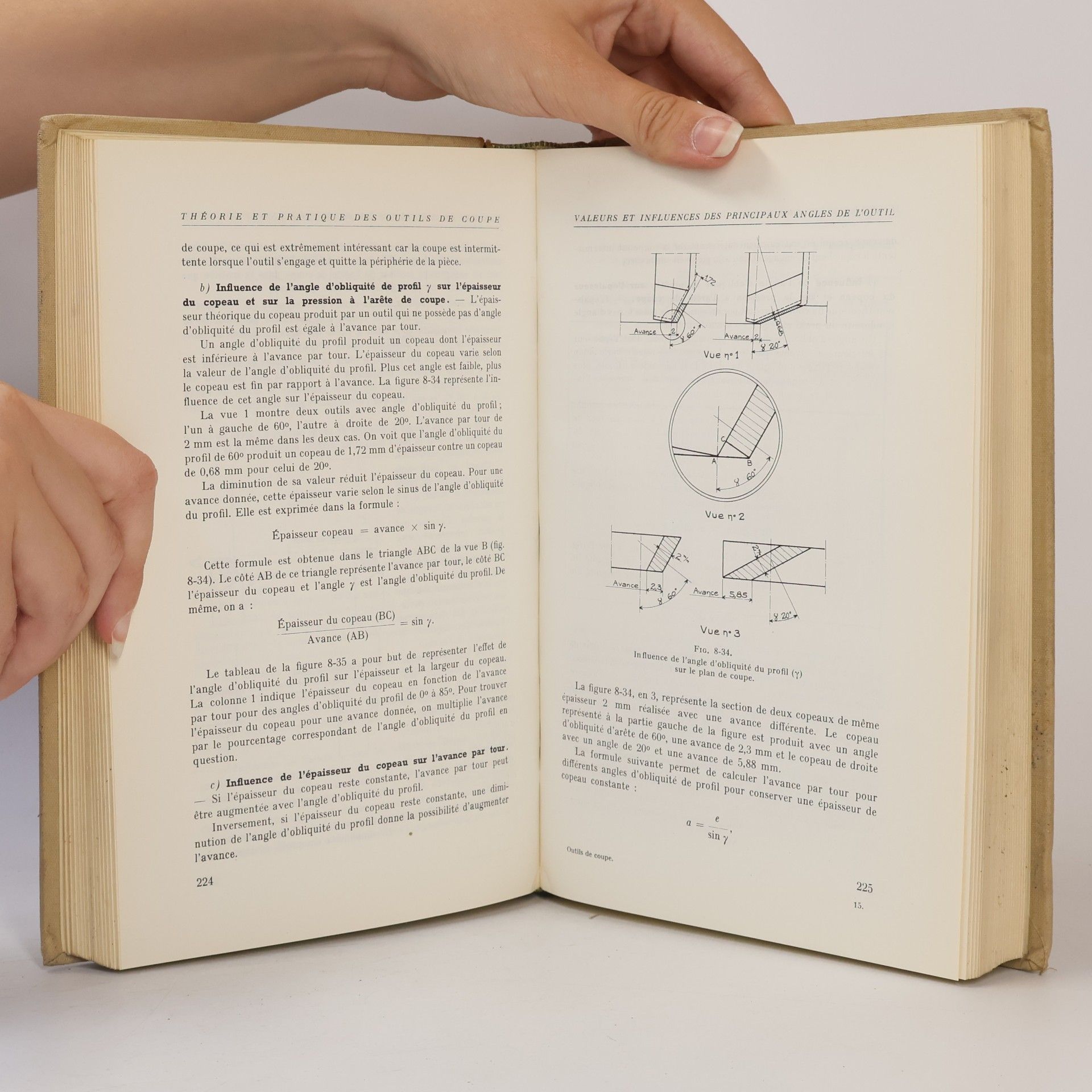 Edouard Blanpain Théorie et Pratique des Outils de Coupe