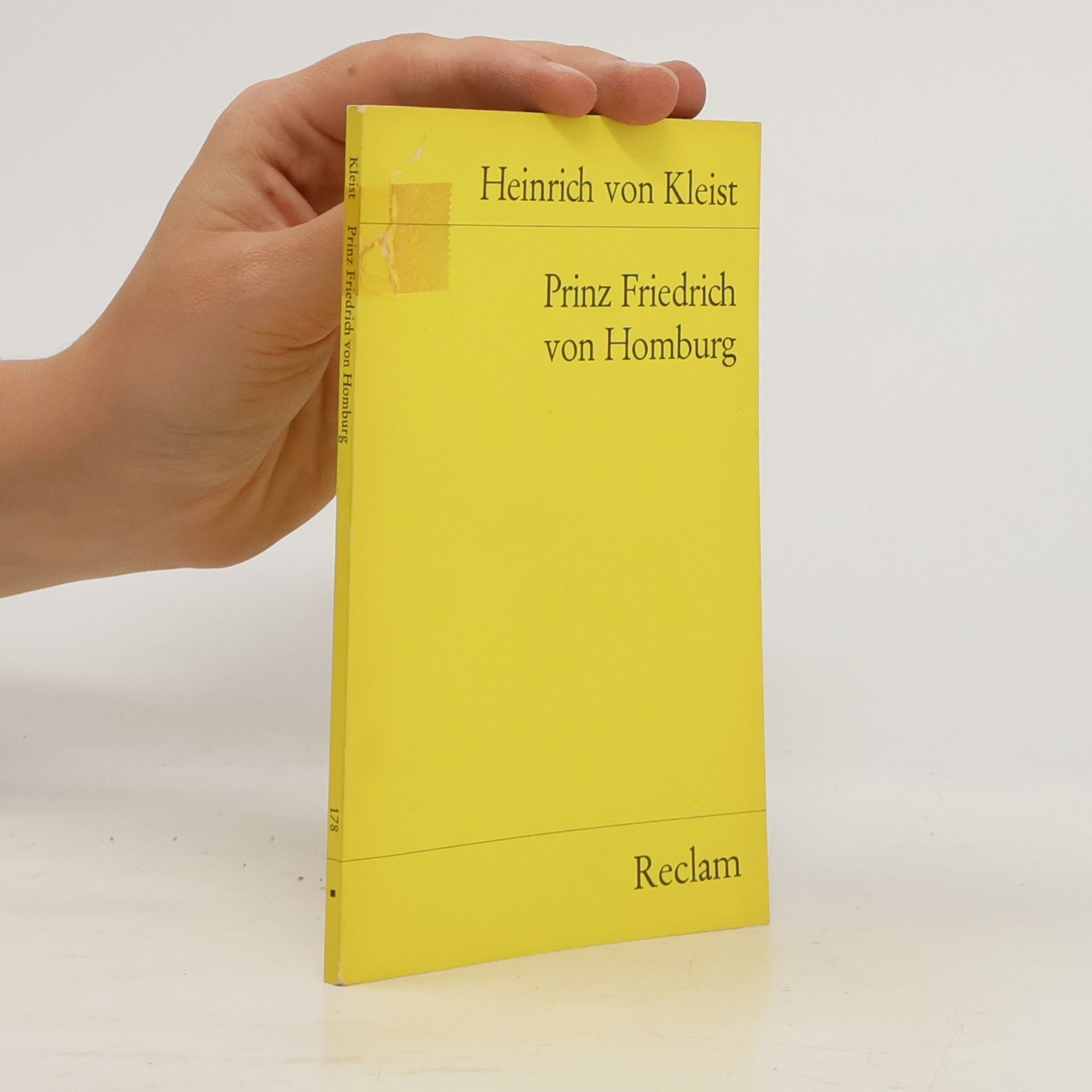 Heinrich von Kleist Prinz Friedrich von Homburg