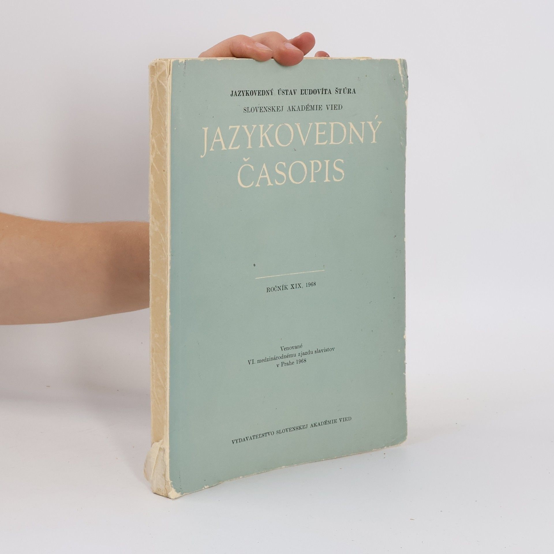 Autorenkollektiv Jazykovedný časopis