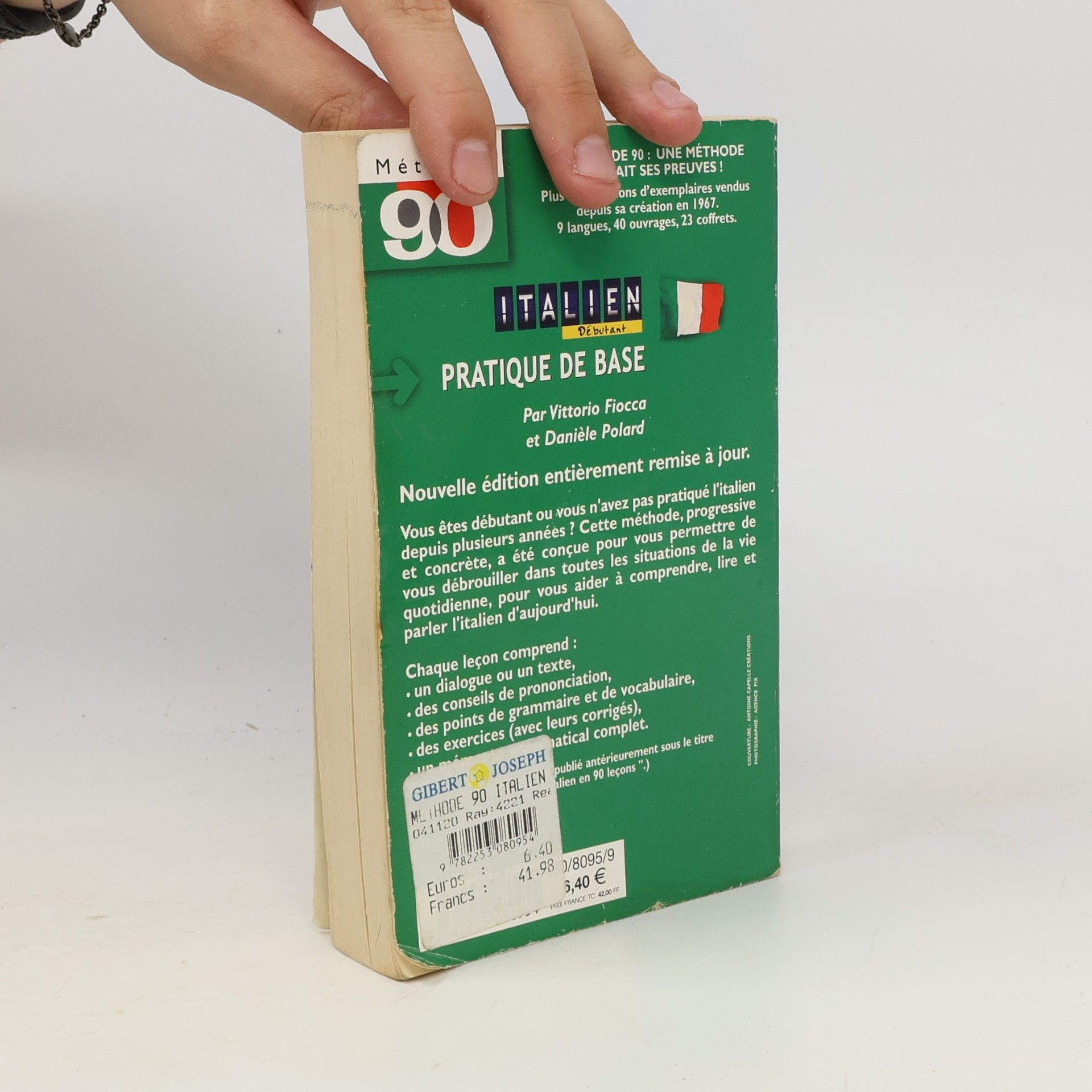 Vittorio Fiocca Méthode 90 Italien - Pratique de base