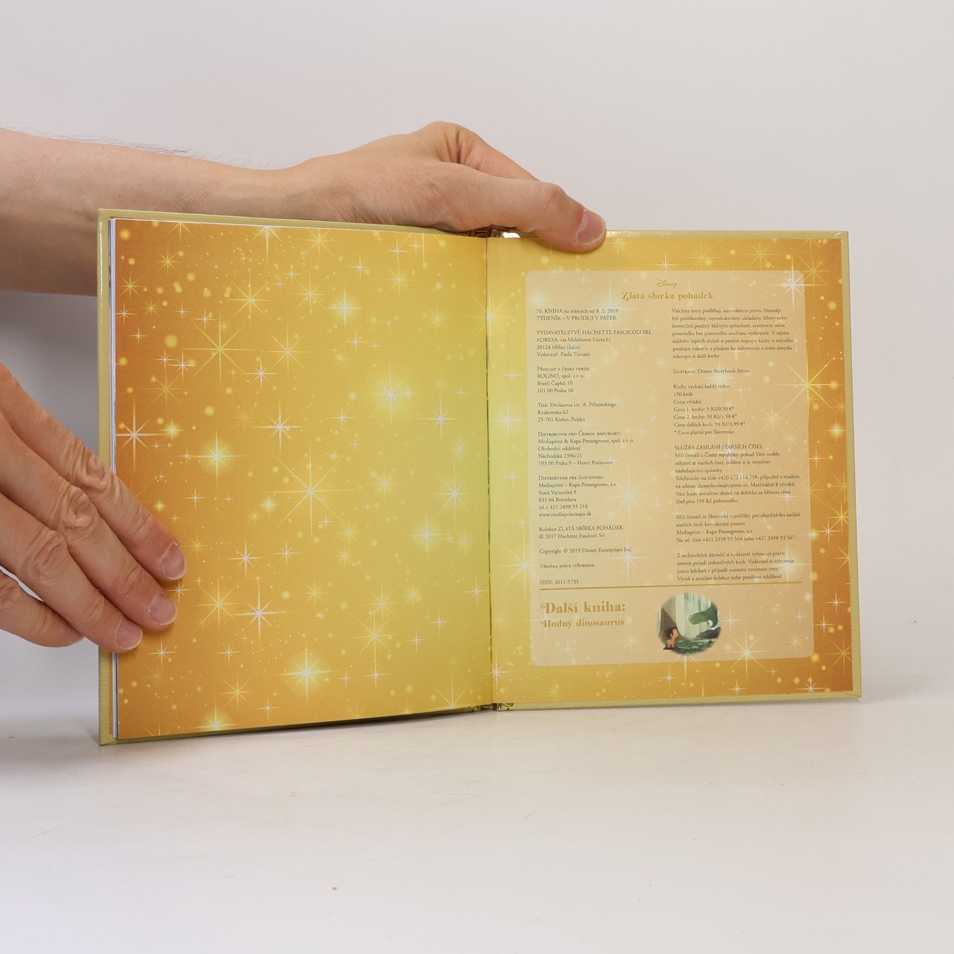 Various authors Zlatá sbírka pohádek 76. Zvonilka a tajemství křídel
