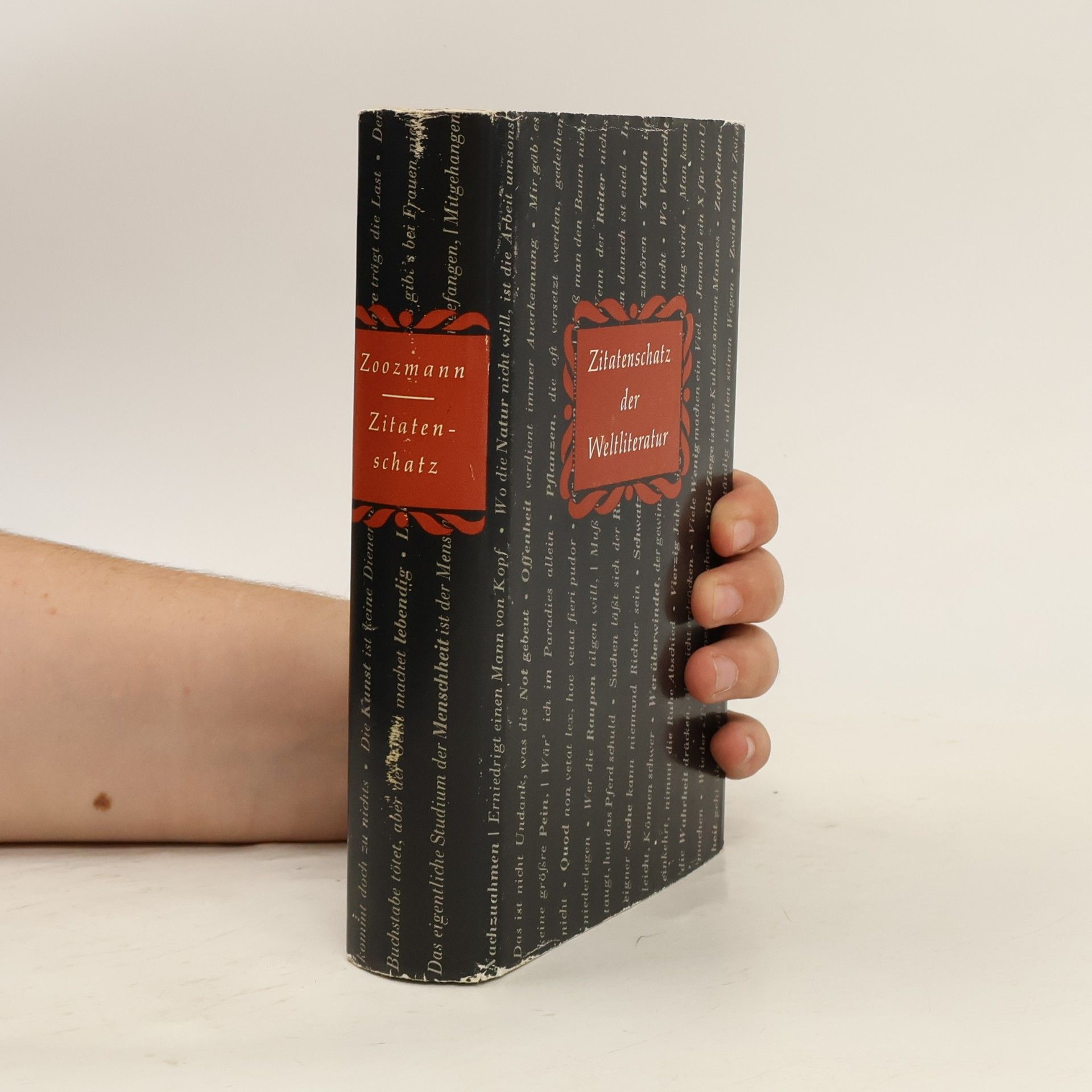 Richard Zoozmann Zitatenschatz der Weltliteratur