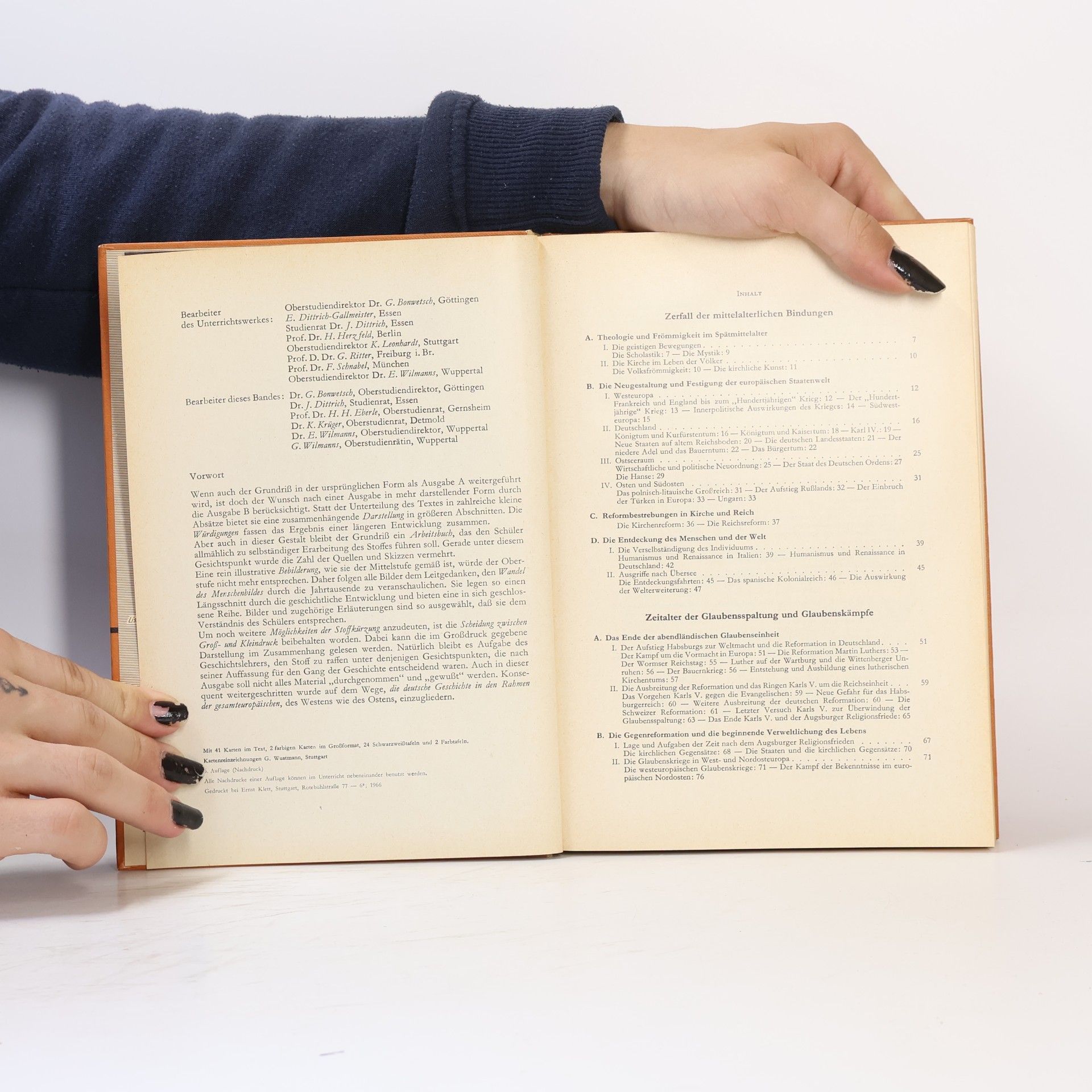 Karl Leonhard Grundriss der Geschichte. Ausgabe B, Band II