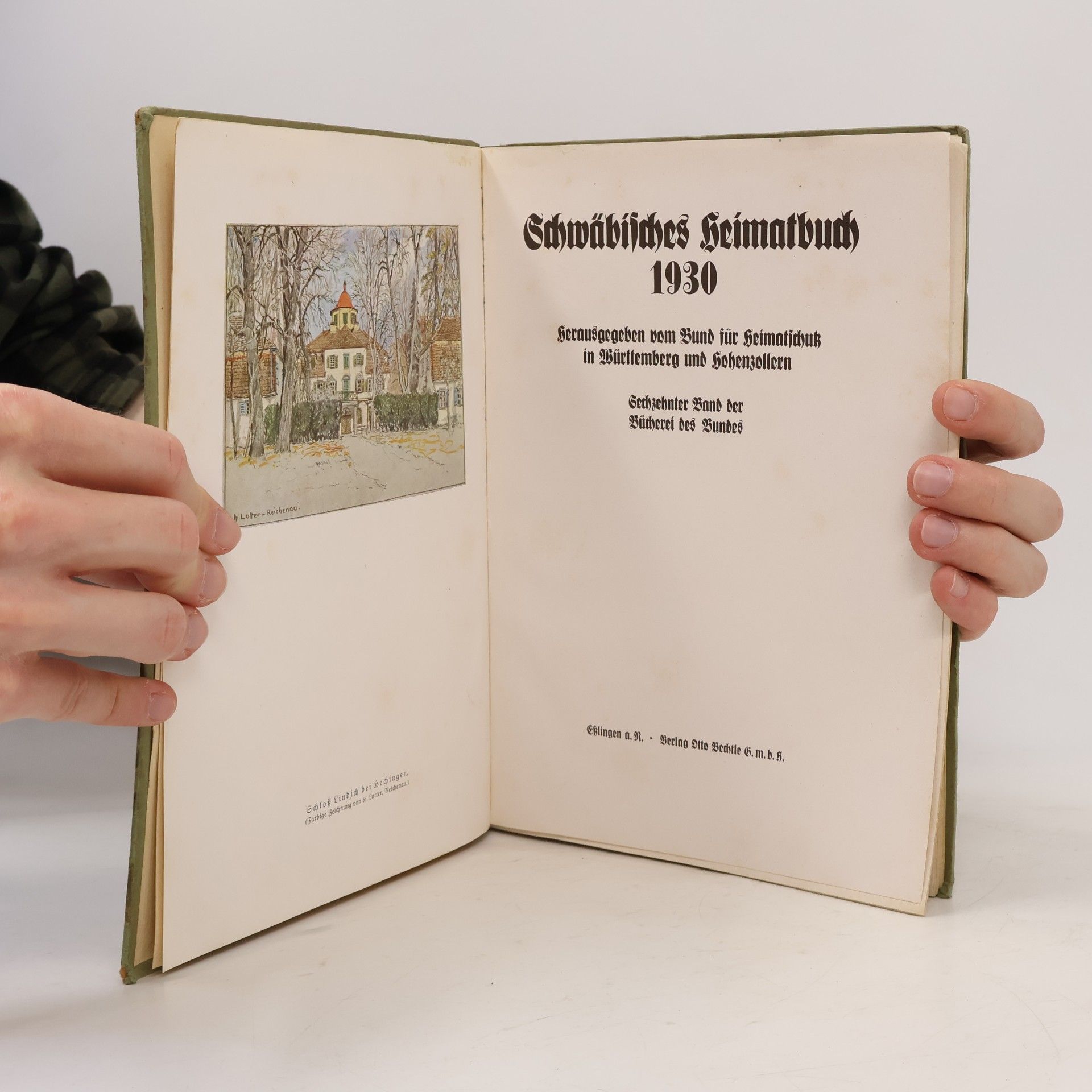 Autorenkollektiv Schwäbisches Heimatbuch 1930