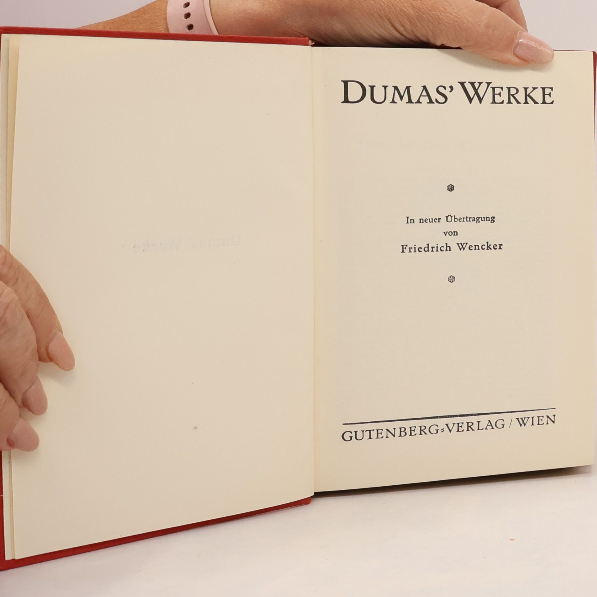 Alexandre Dumas der Ältere Dumas' Werke