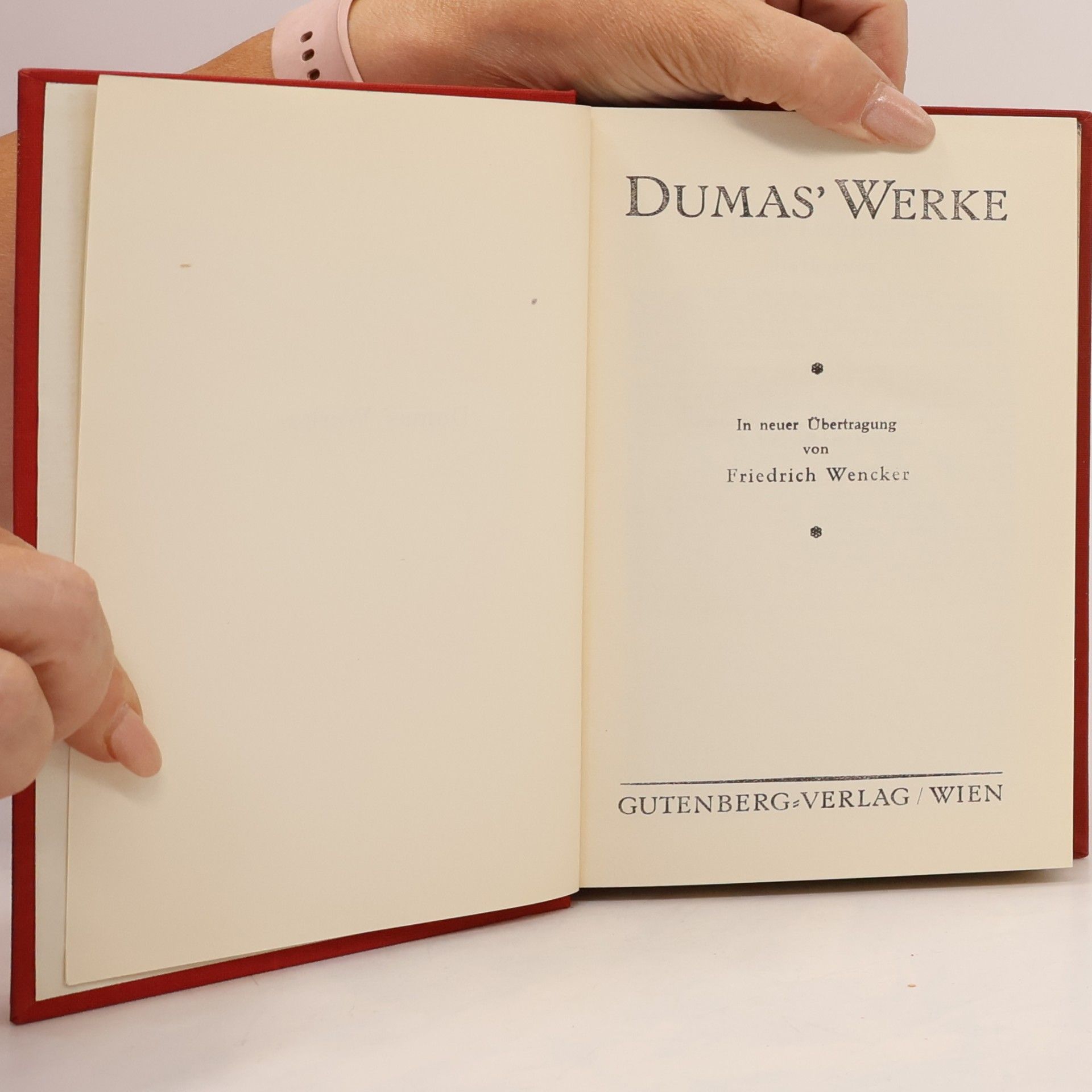 Alexandre Dumas Dumas' Werke