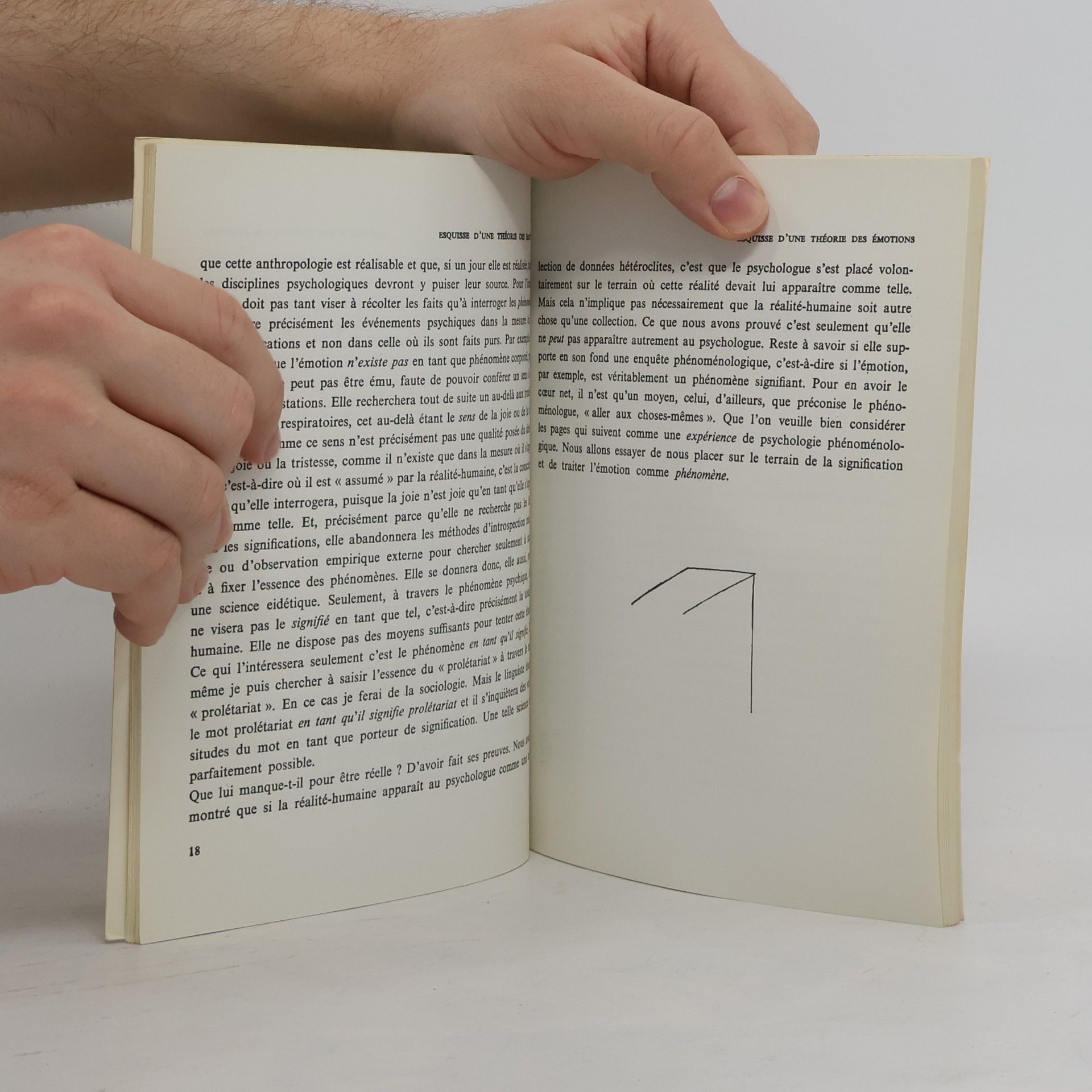 Jean-Paul Sartre Esquisse d'une théorie des émotions