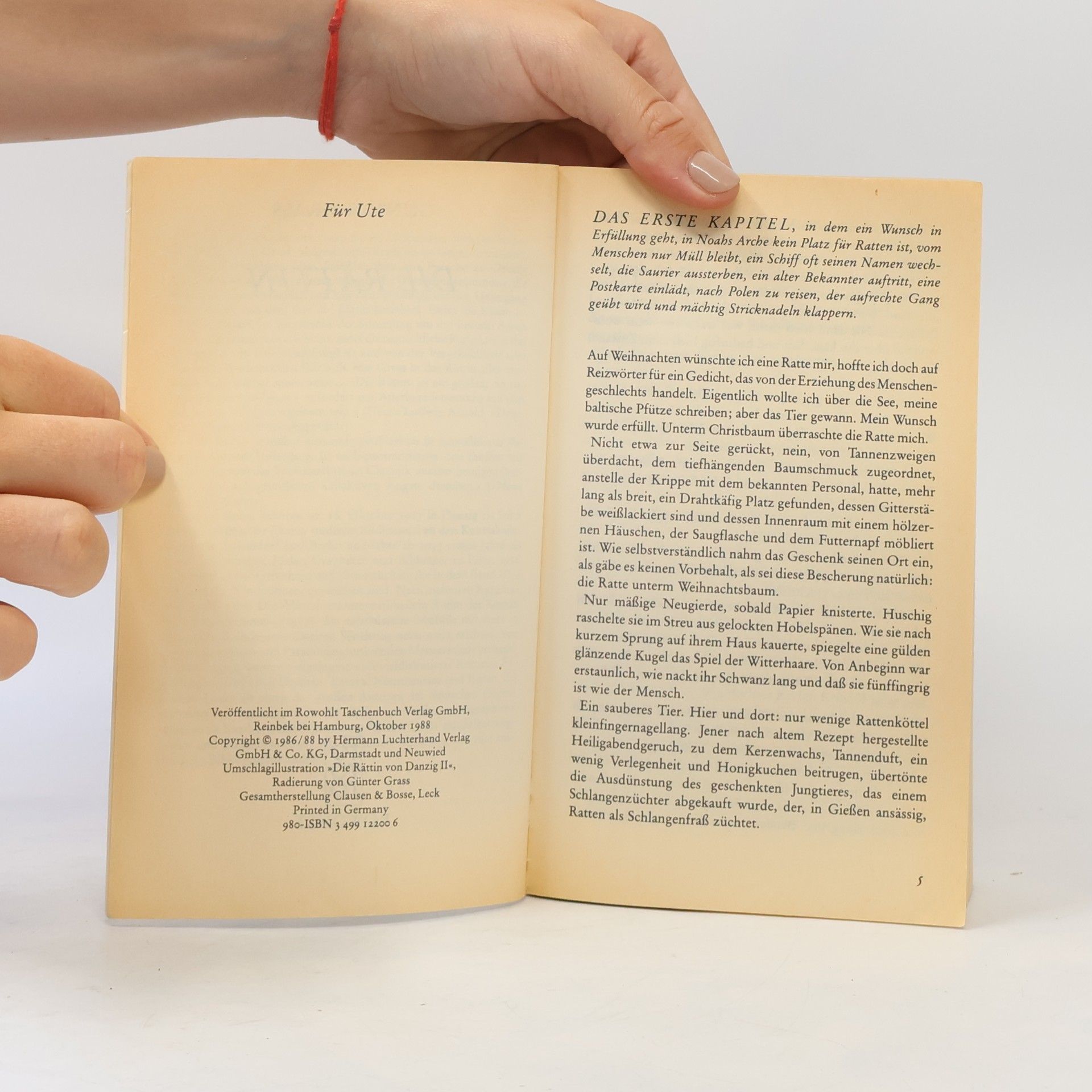 Günter Grass Die Rättin