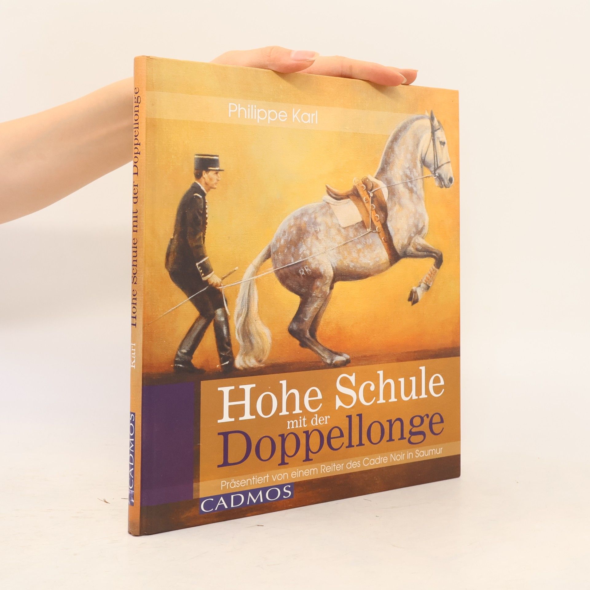 Philippe Karl Hohe Schule mit der Doppellonge