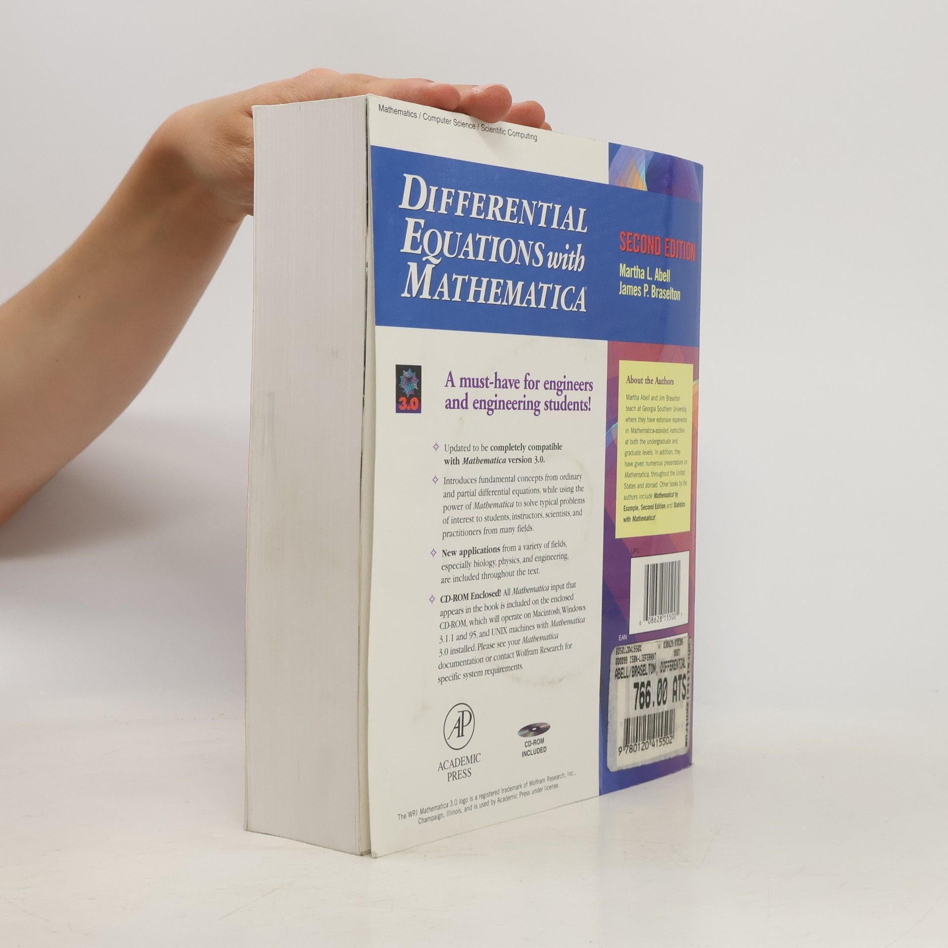 Martha L. Abell Differential Equations with Mathematica