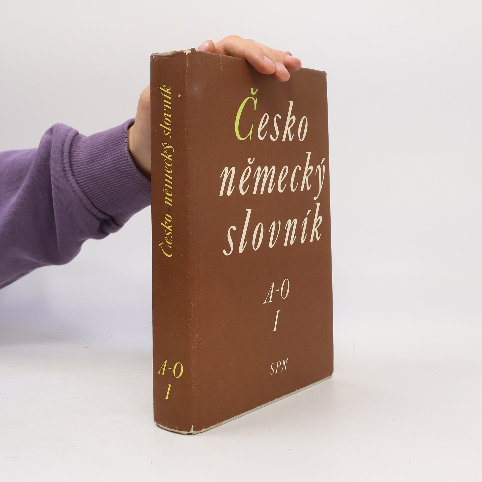 Hugo Siebenschein Česko-německý slovník I. A-O