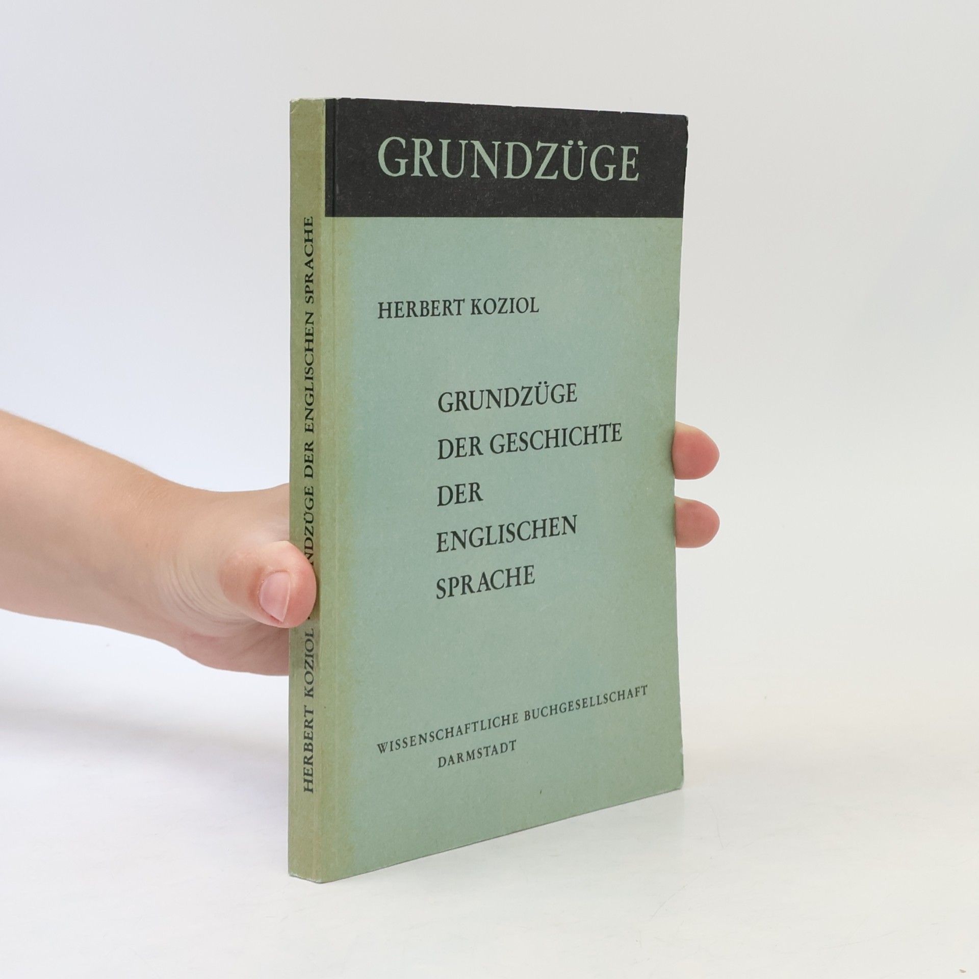 Herbert Koziol Grundzüge der Geschichte der englischen Sprache
