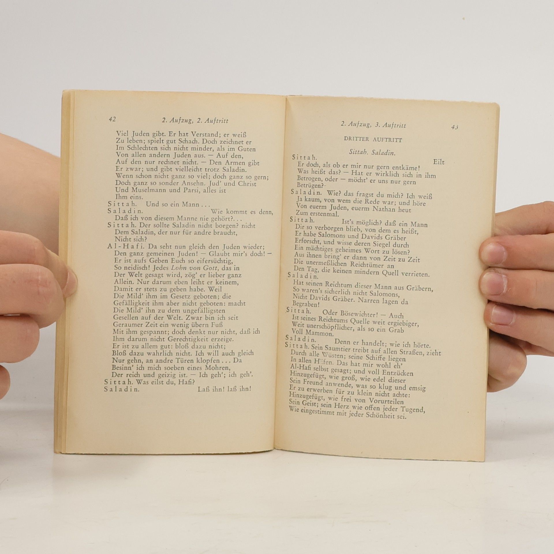 Gotthold Ephraim Lessing Nathan der Weise