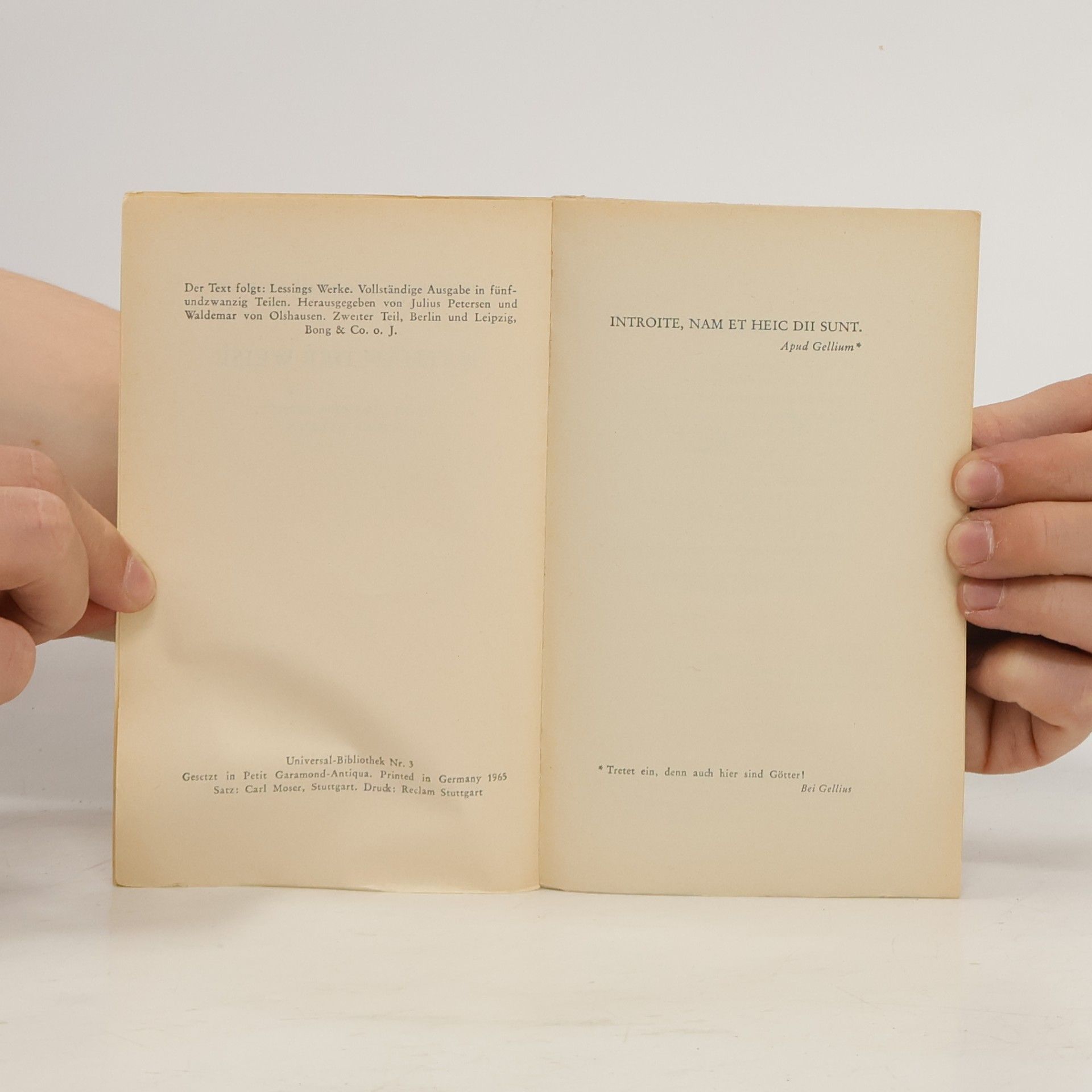 Gotthold Ephraim Lessing Nathan der Weise