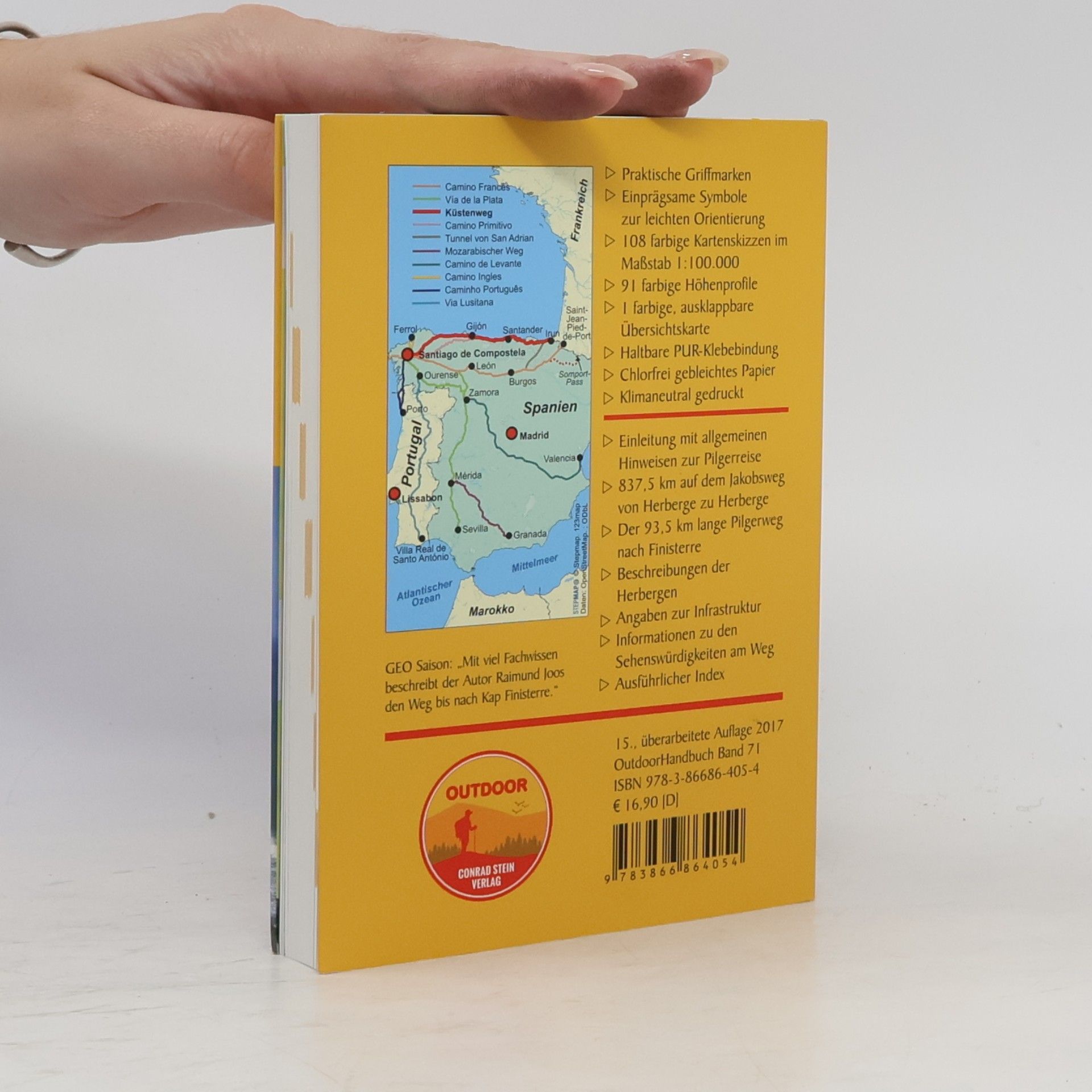 Raimund Joos Spanien: Jakobsweg Küstenweg