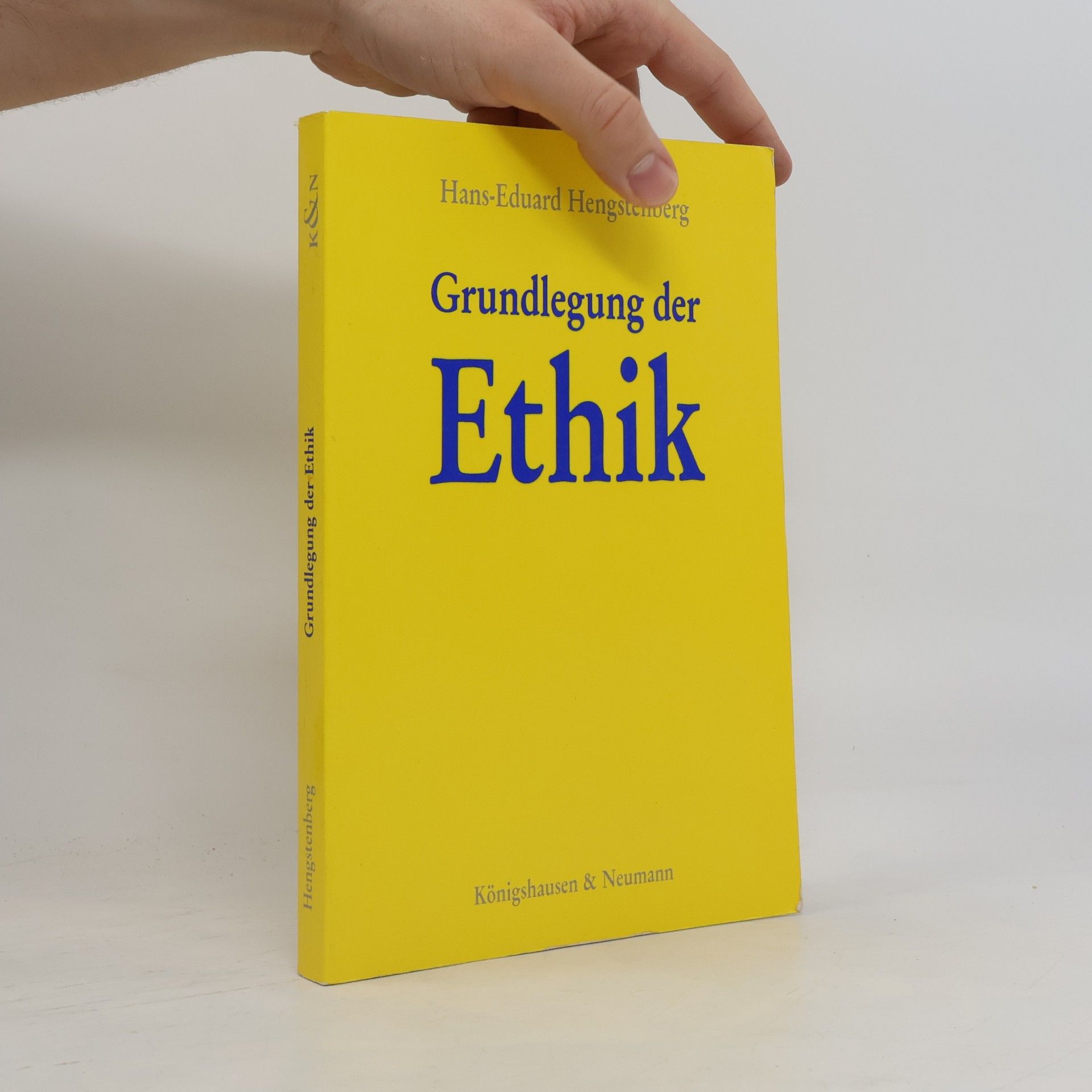 Hans-Eduard Hengstenberg Grundlegung der Ethik