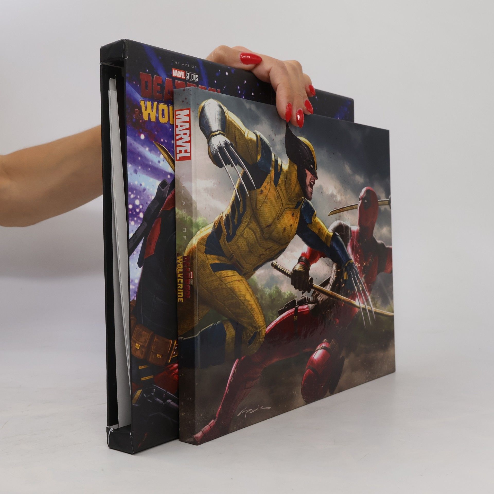 Jess Harrold Marvel Studios' Deadpool & Wolverine: The Art of The Movie Slipcase