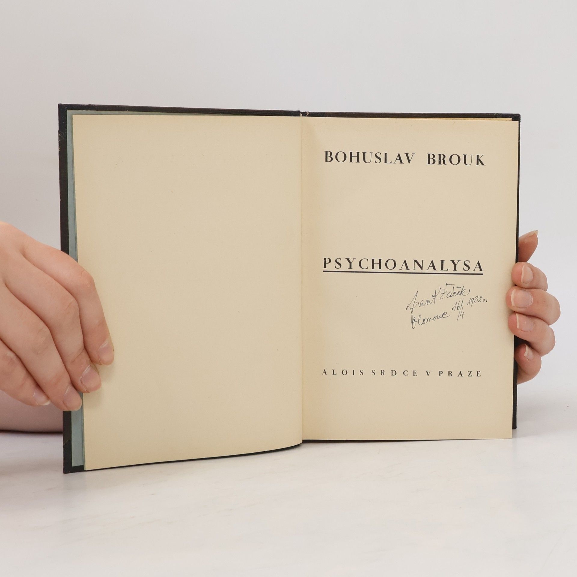 Bohuslav Brouk Psychoanalysa